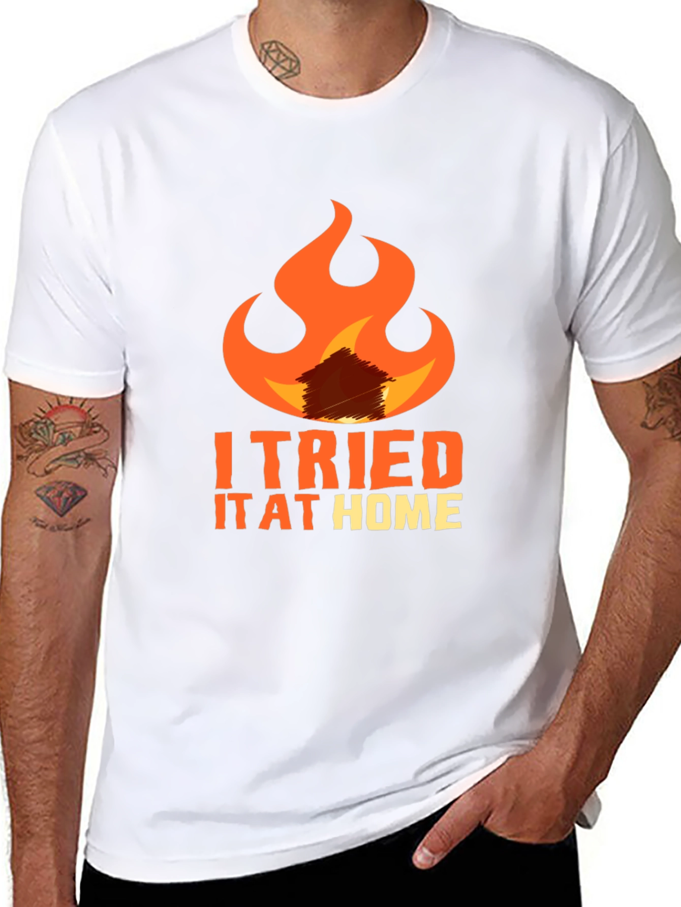 I Tried It At Home Graphic Tee