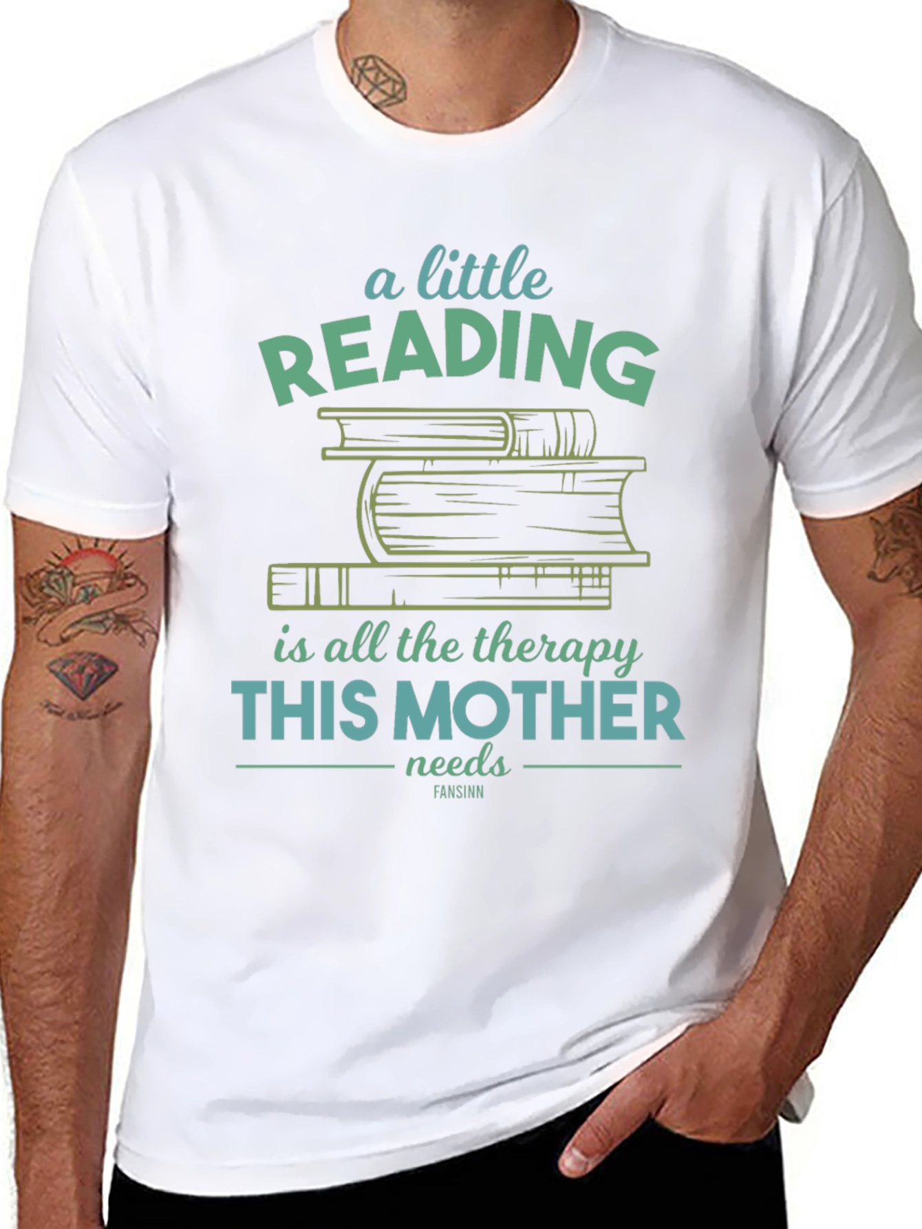 Reading Therapy Mothers T-Shirt