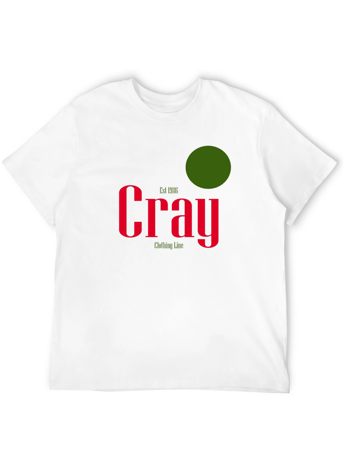 Cray Clothing Line Black T-Shirt