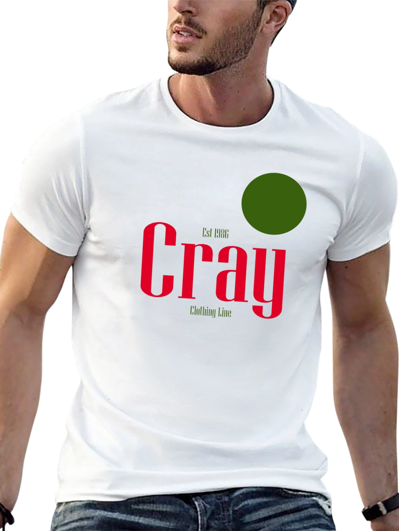 Cray Clothing Line Black T-Shirt