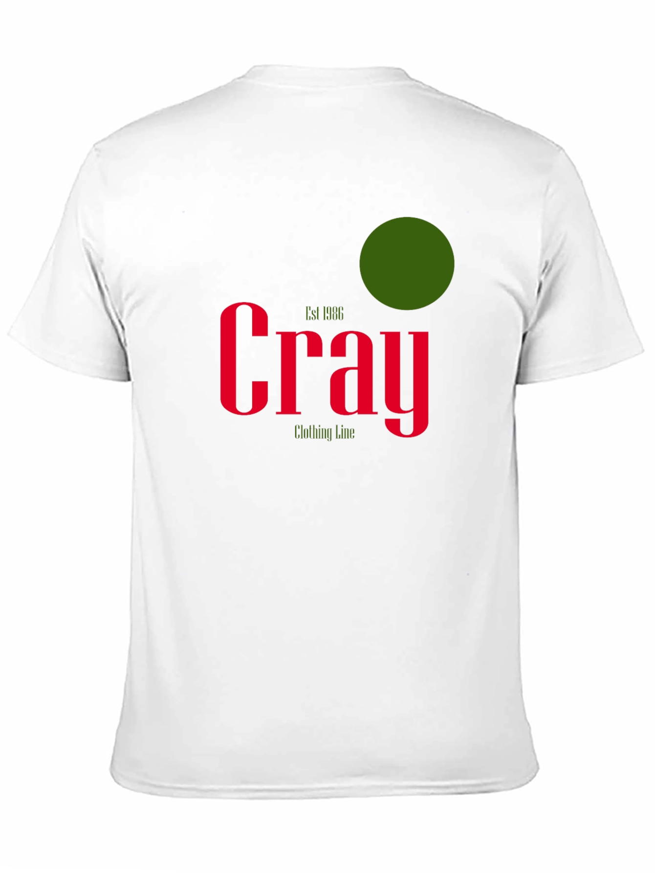 Cray Clothing Line Black T-Shirt