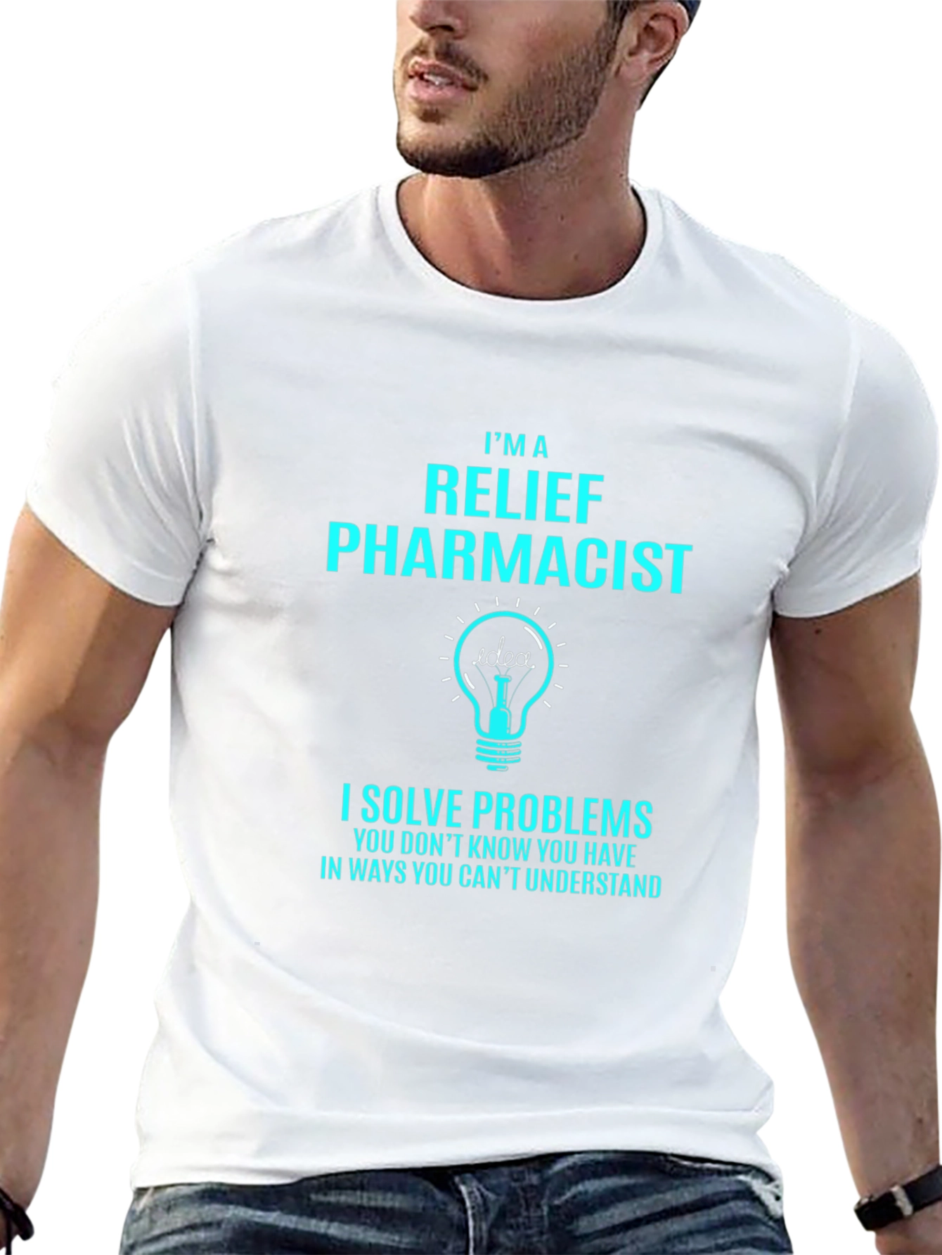 Relief Pharmacist T-Shirt - Problem Solver Tee