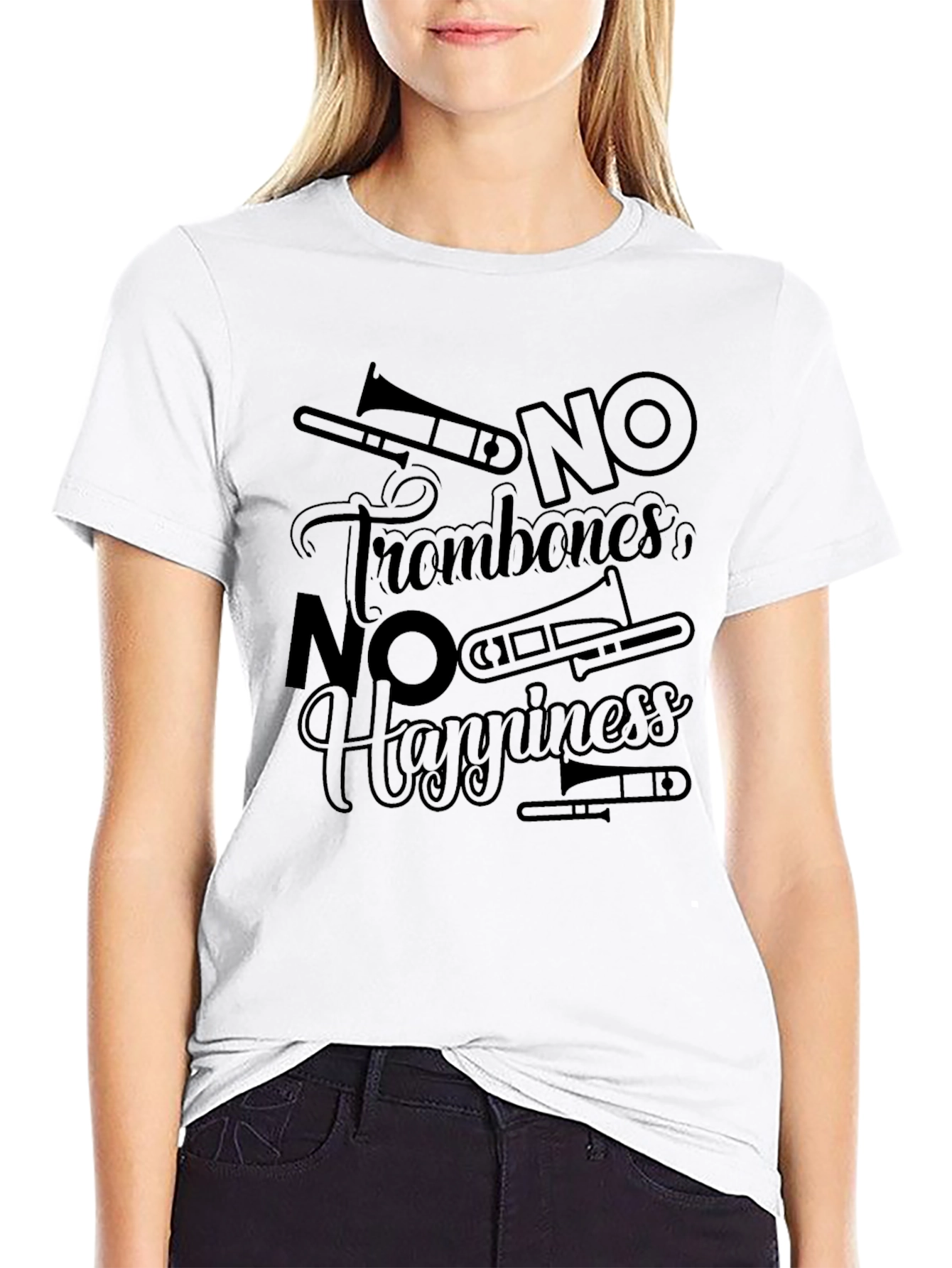 No Trombones No Happiness T-Shirt