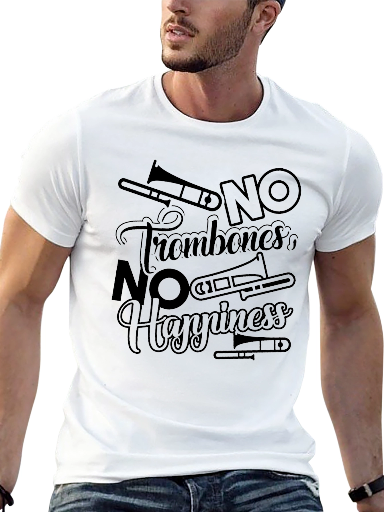 No Trombones No Happiness T-Shirt