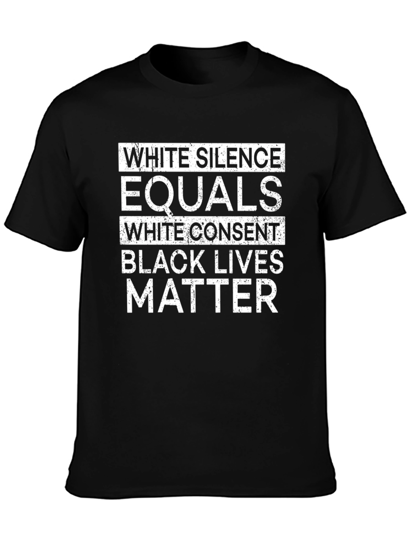 White Silence Equals White Consent BLM T-Shirt