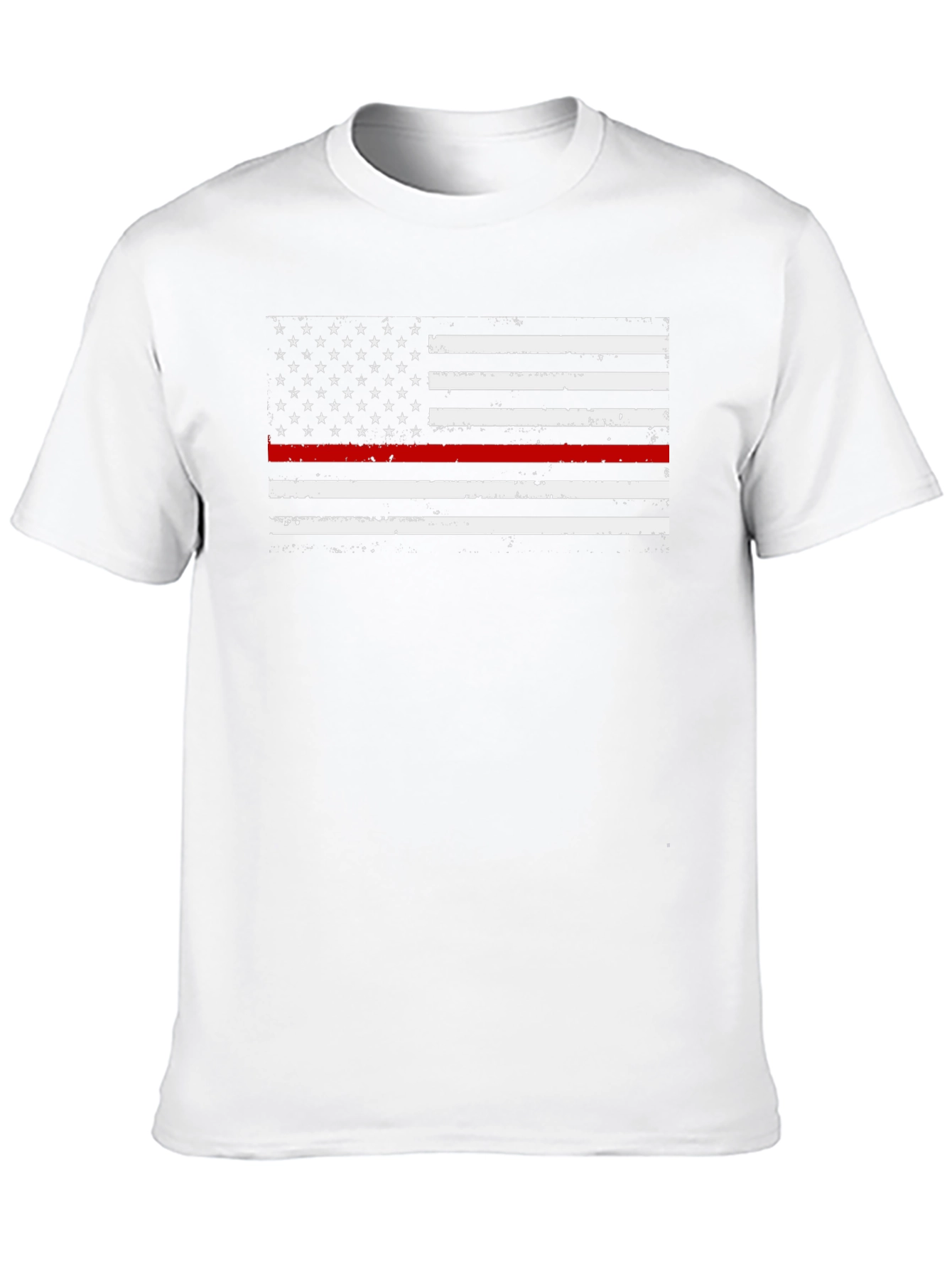 Thin Red Line American Flag T-Shirt