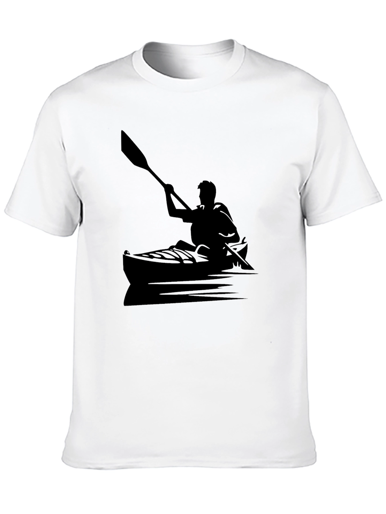 Kayaking Silhouette Graphic Tee - Adventure Ready!