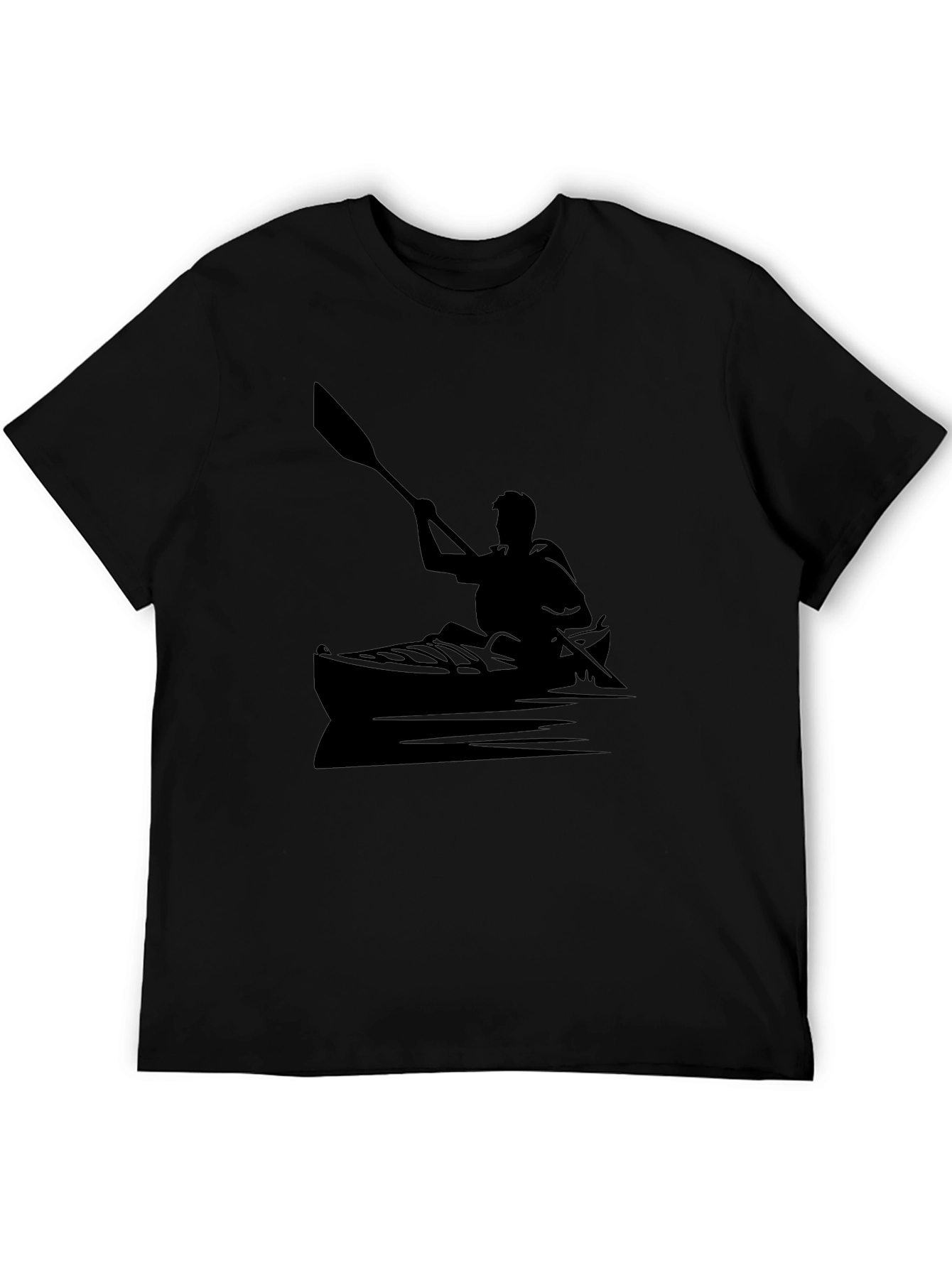 Kayaking Silhouette Graphic Tee - Adventure Ready!