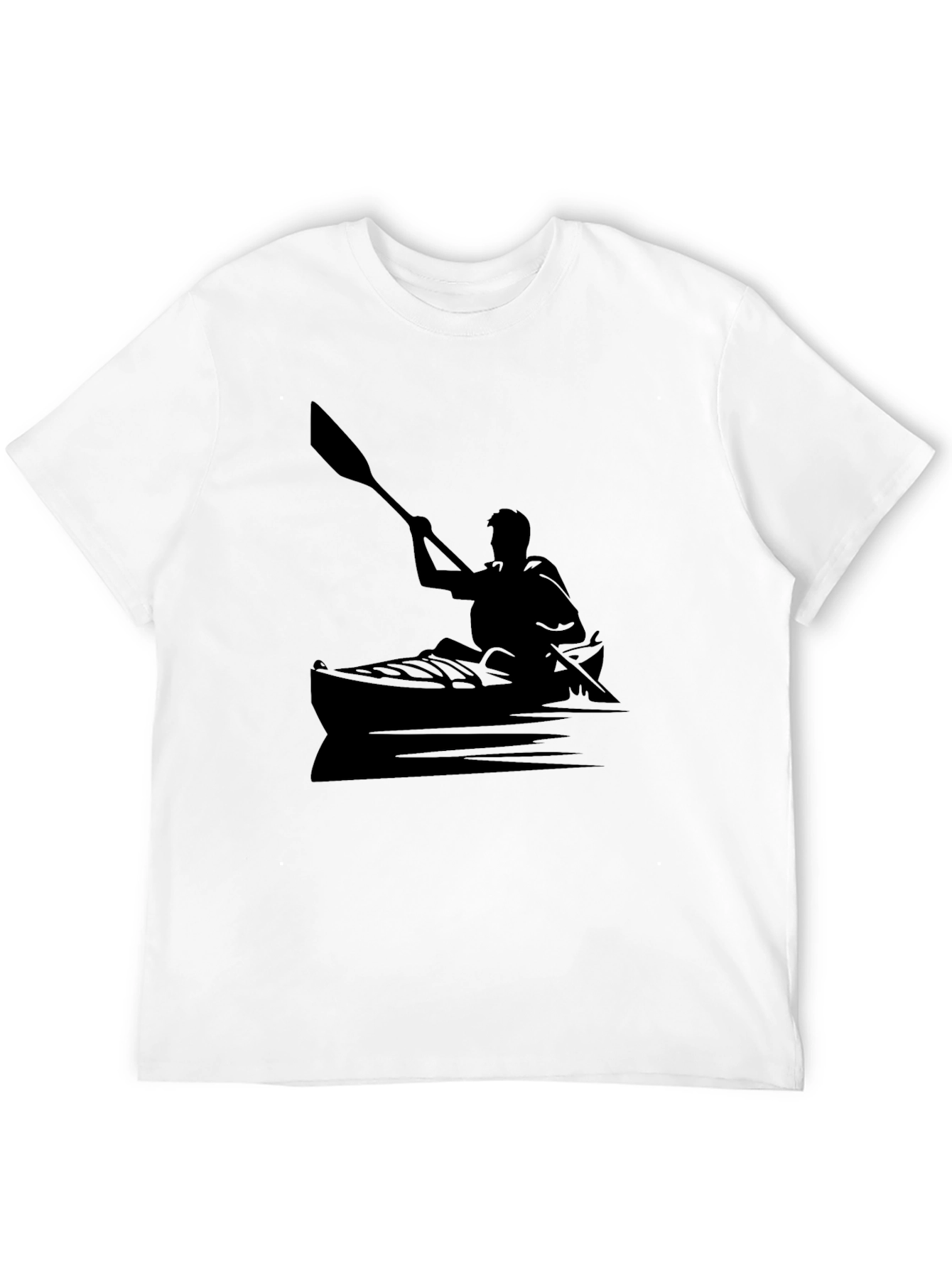 Kayaking Silhouette Graphic Tee - Adventure Ready!