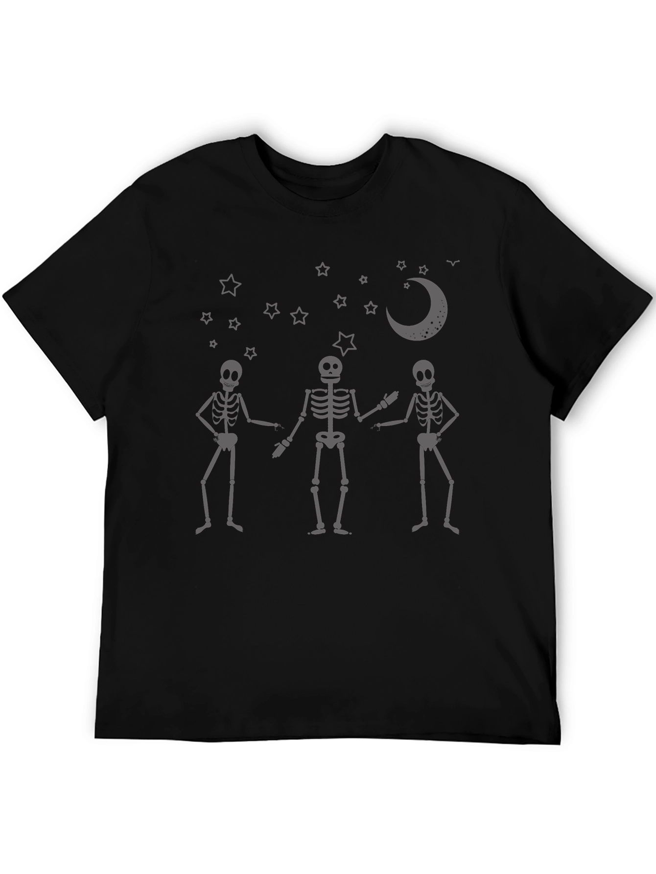Skeleton Dance Crew Graphic Tee - Black