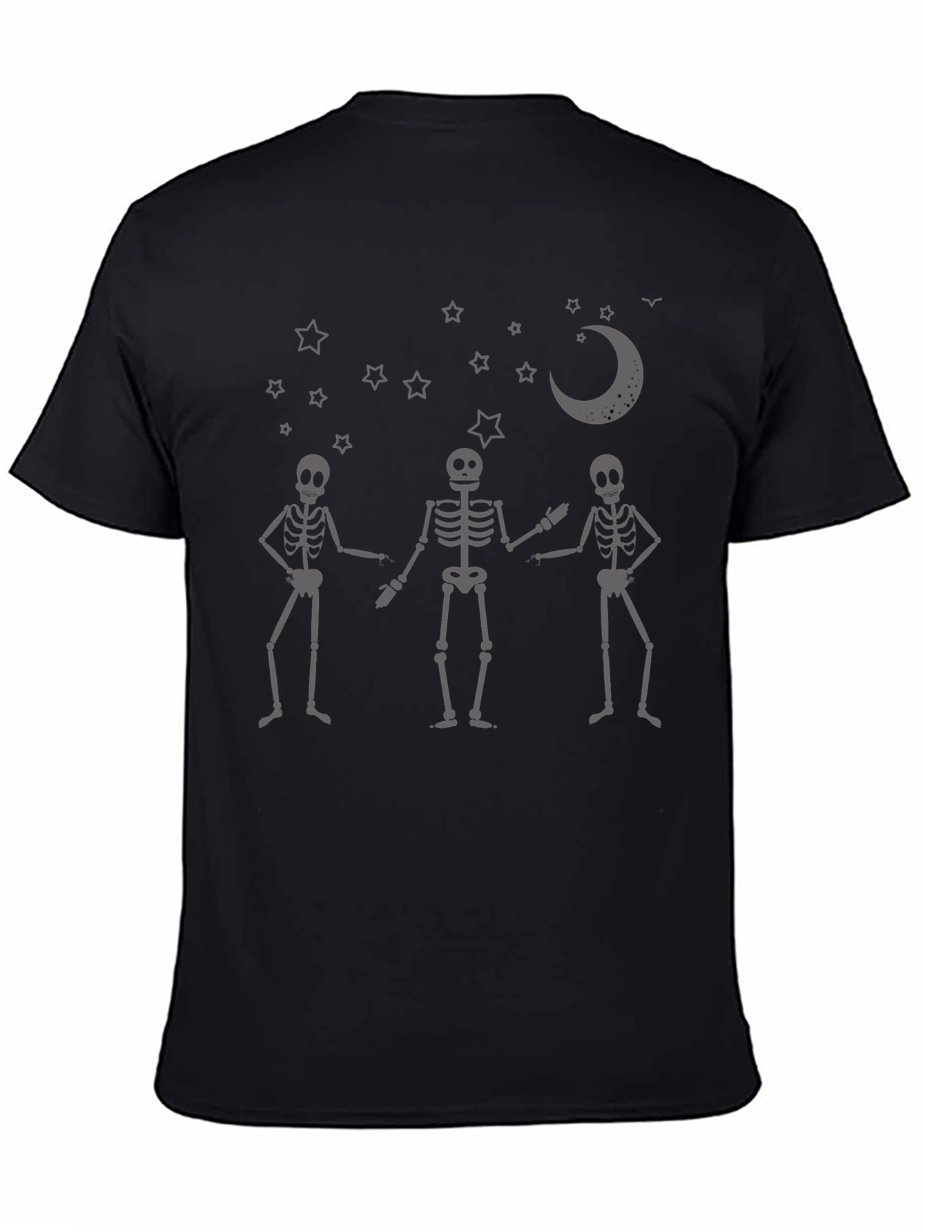 Skeleton Dance Crew Graphic Tee - Black