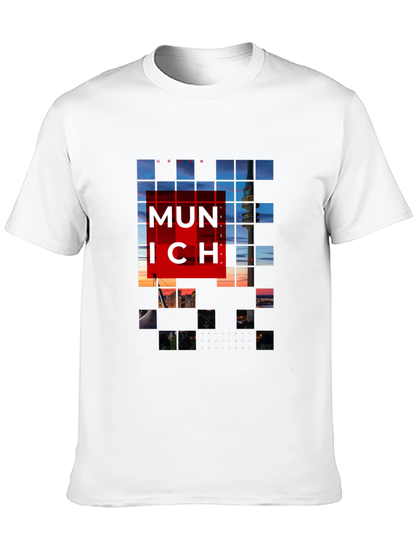 Munich Skyline Graphic T-Shirt