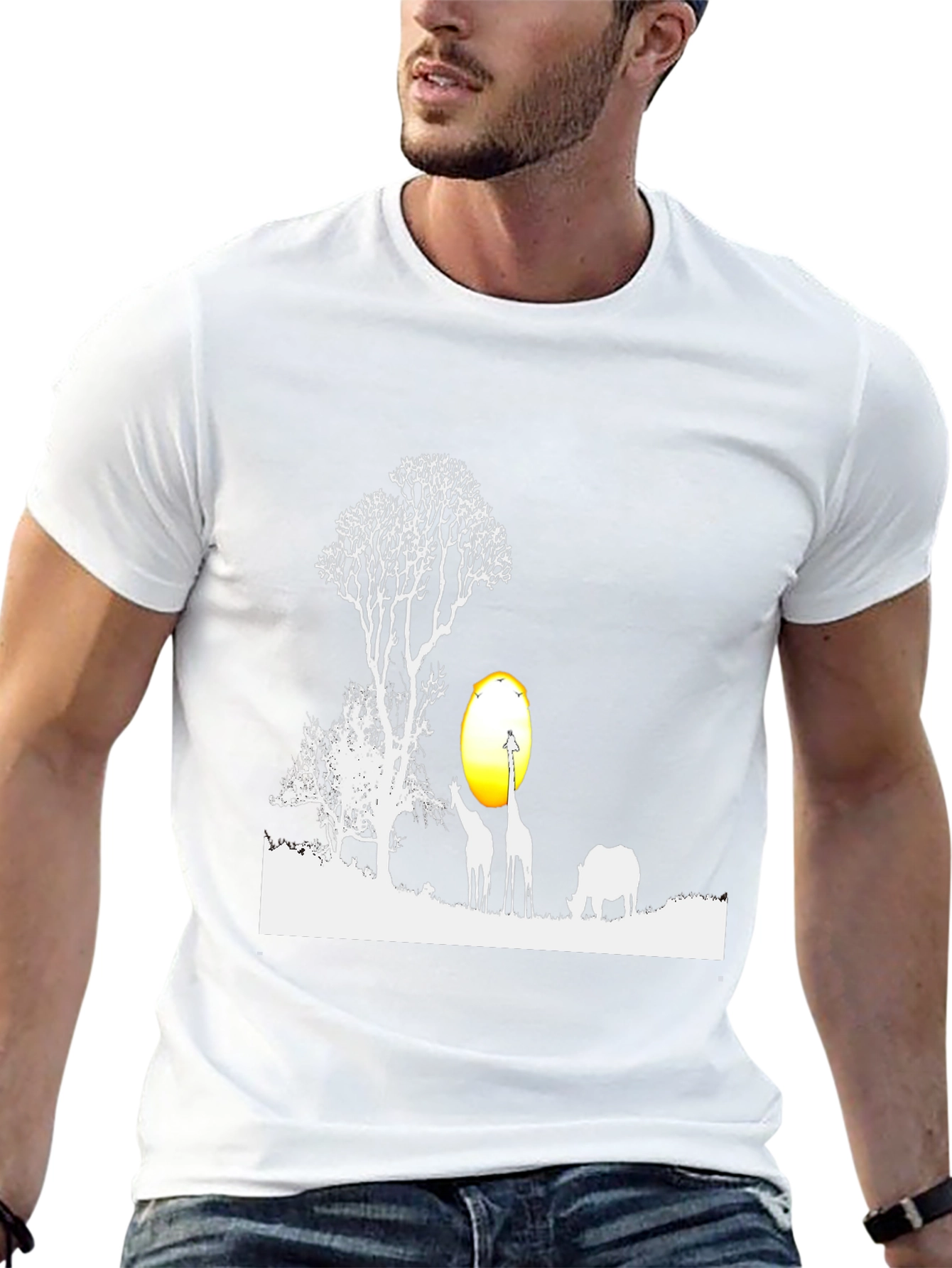 Safari Silhouette Graphic Tee