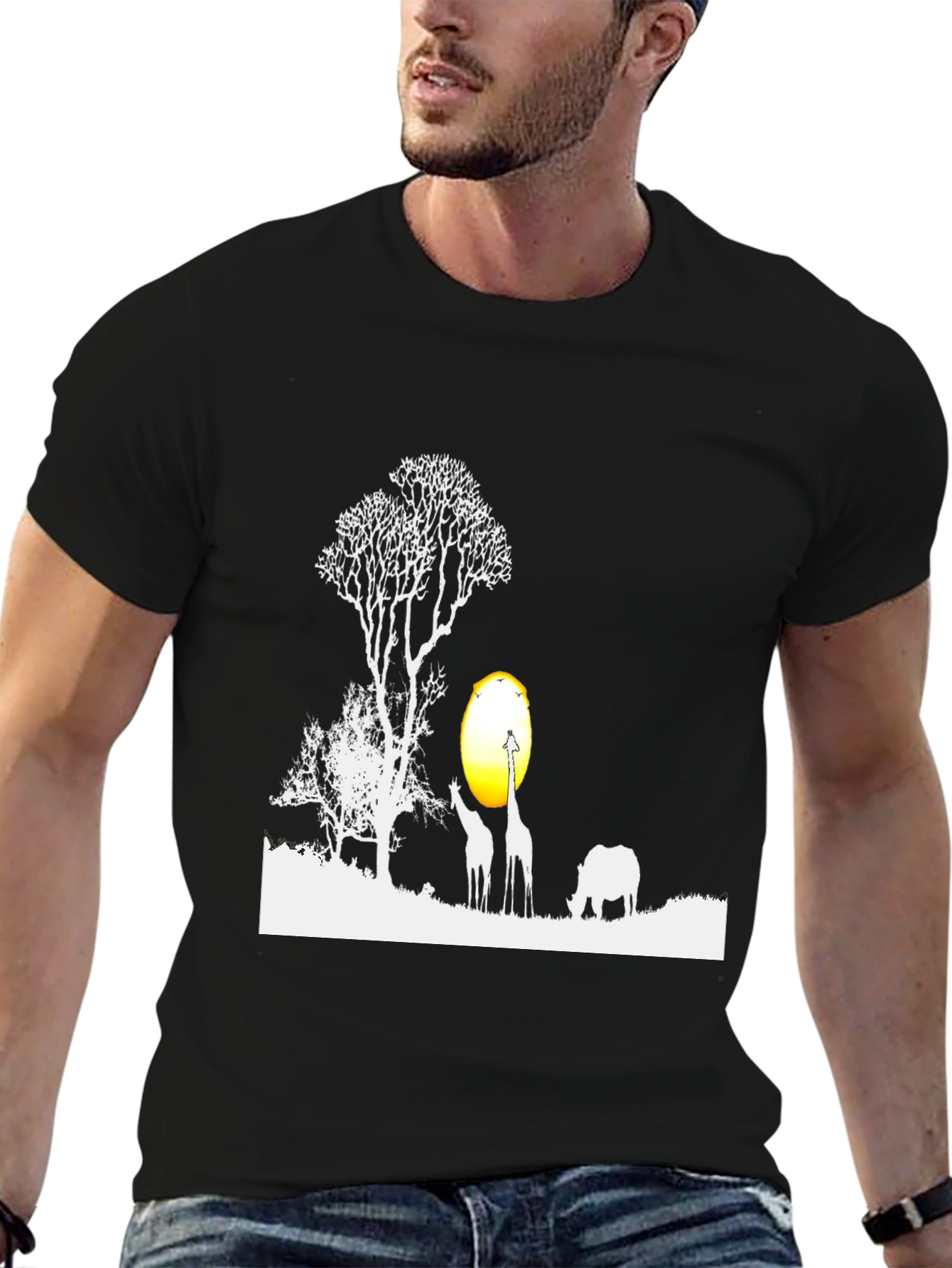 Safari Silhouette Graphic Tee