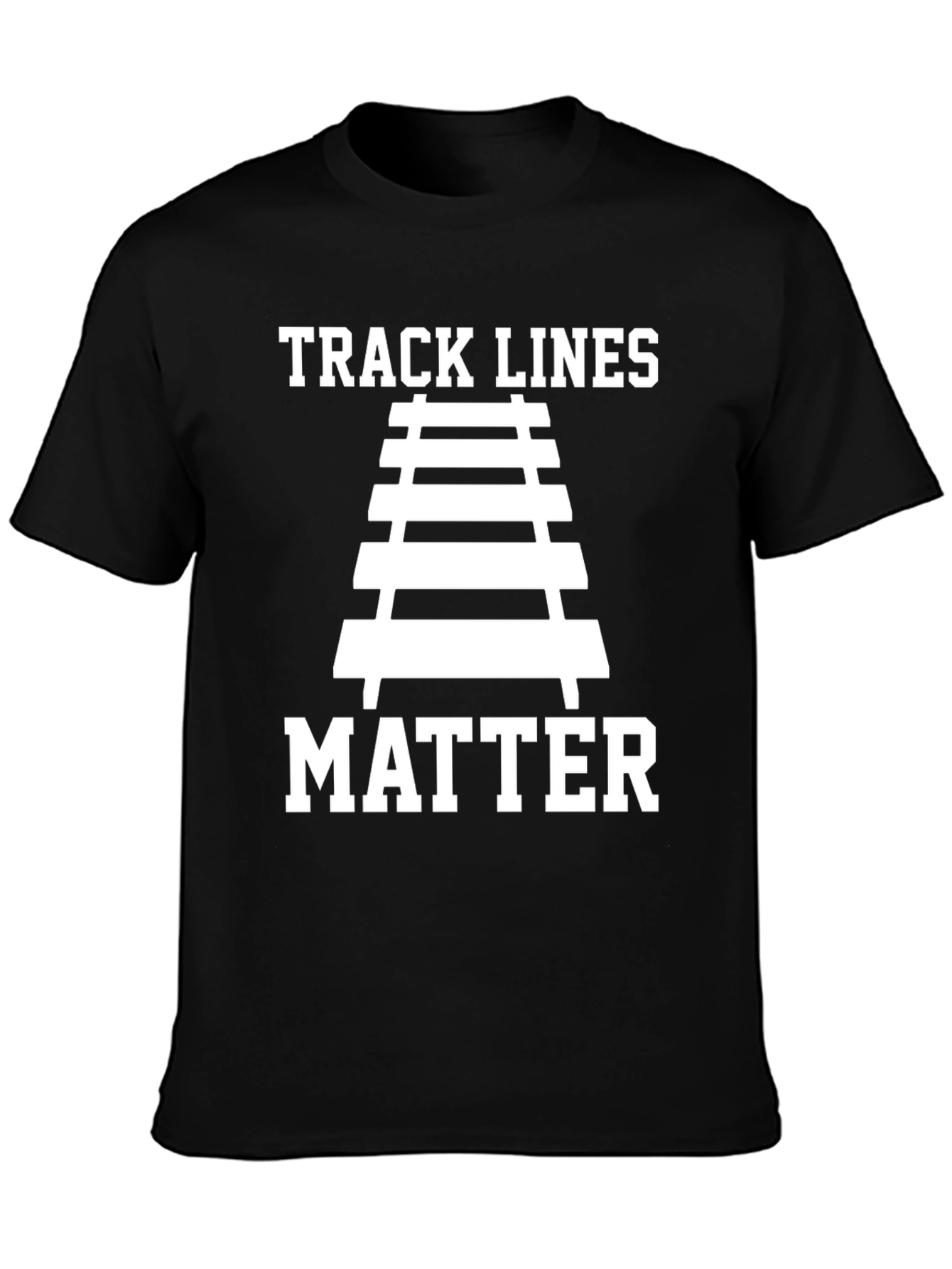 Track Lines Matter Graphic Tee