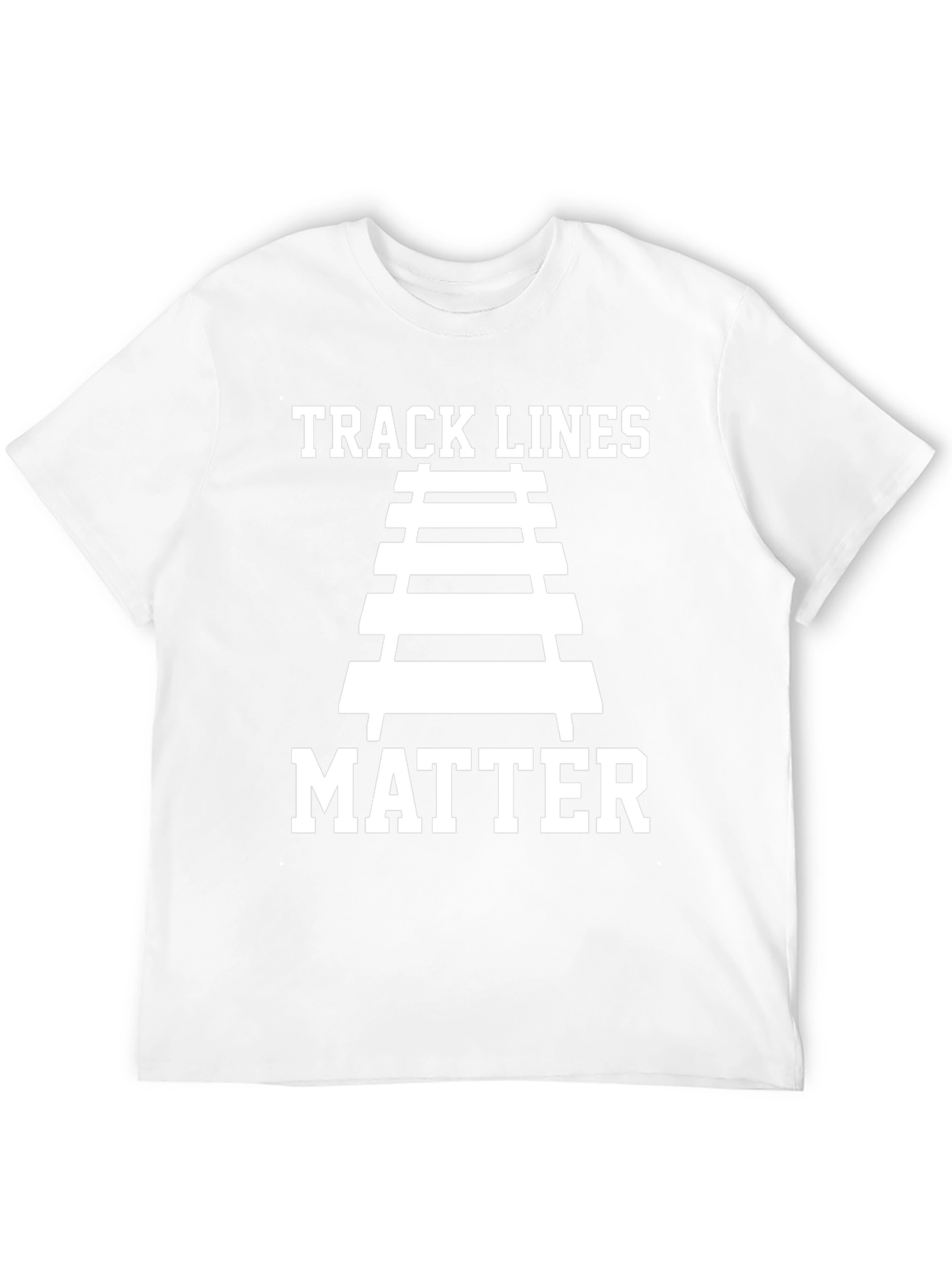 Track Lines Matter Graphic Tee