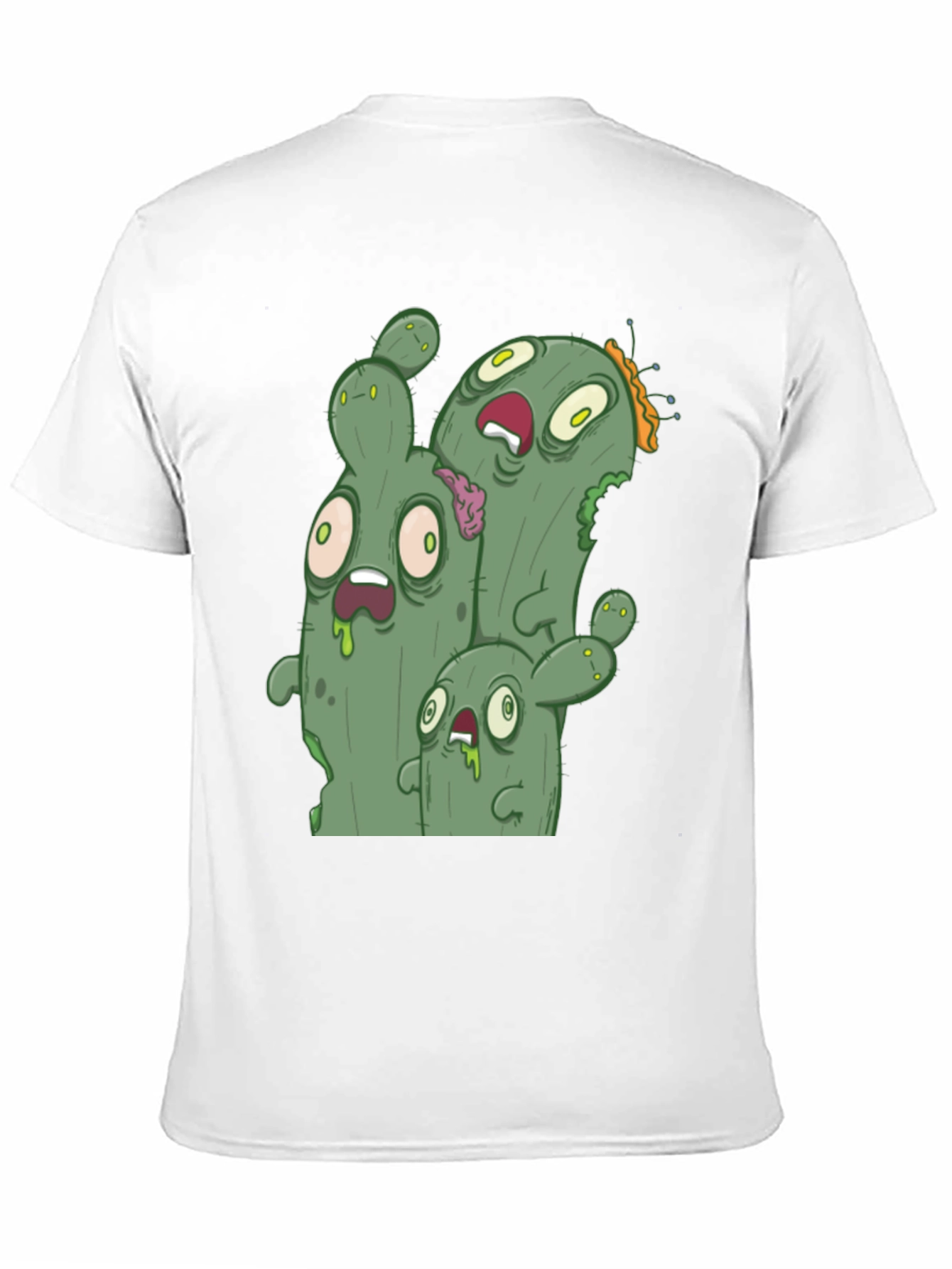 Zombie Cactus Graphic Tee - Black