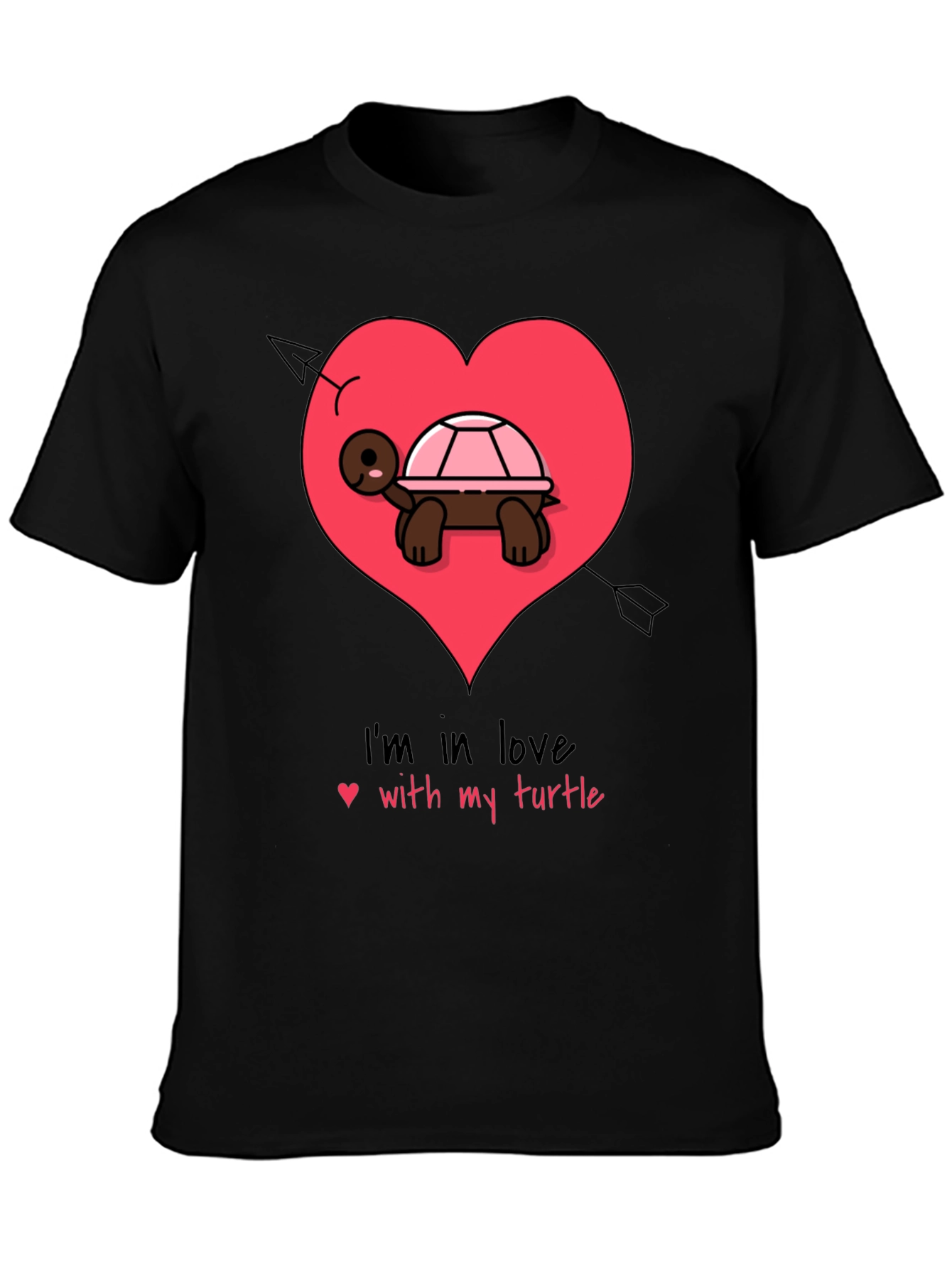 Im in Love with My Turtle Graphic T-Shirt