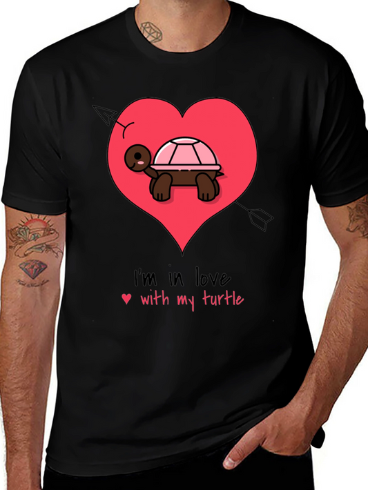 Im in Love with My Turtle Graphic T-Shirt