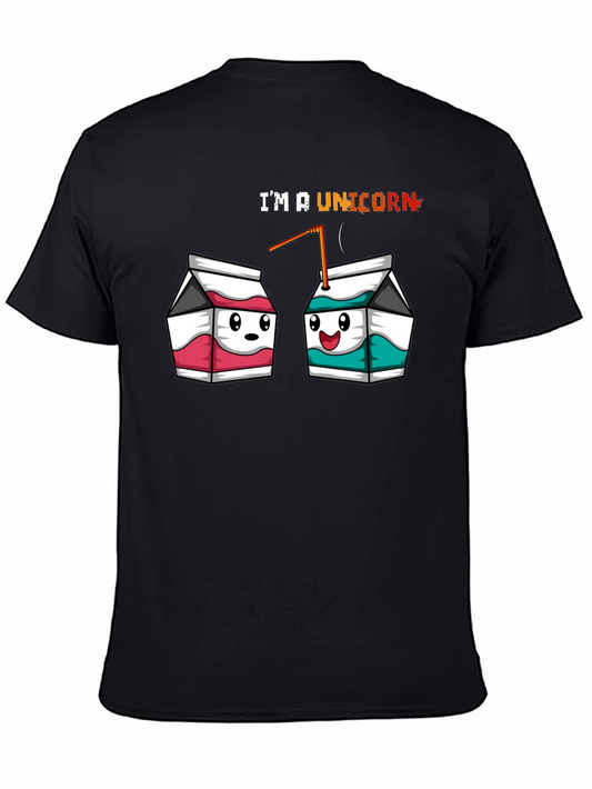 Im A Unicorn Milk Cartoon T-Shirt