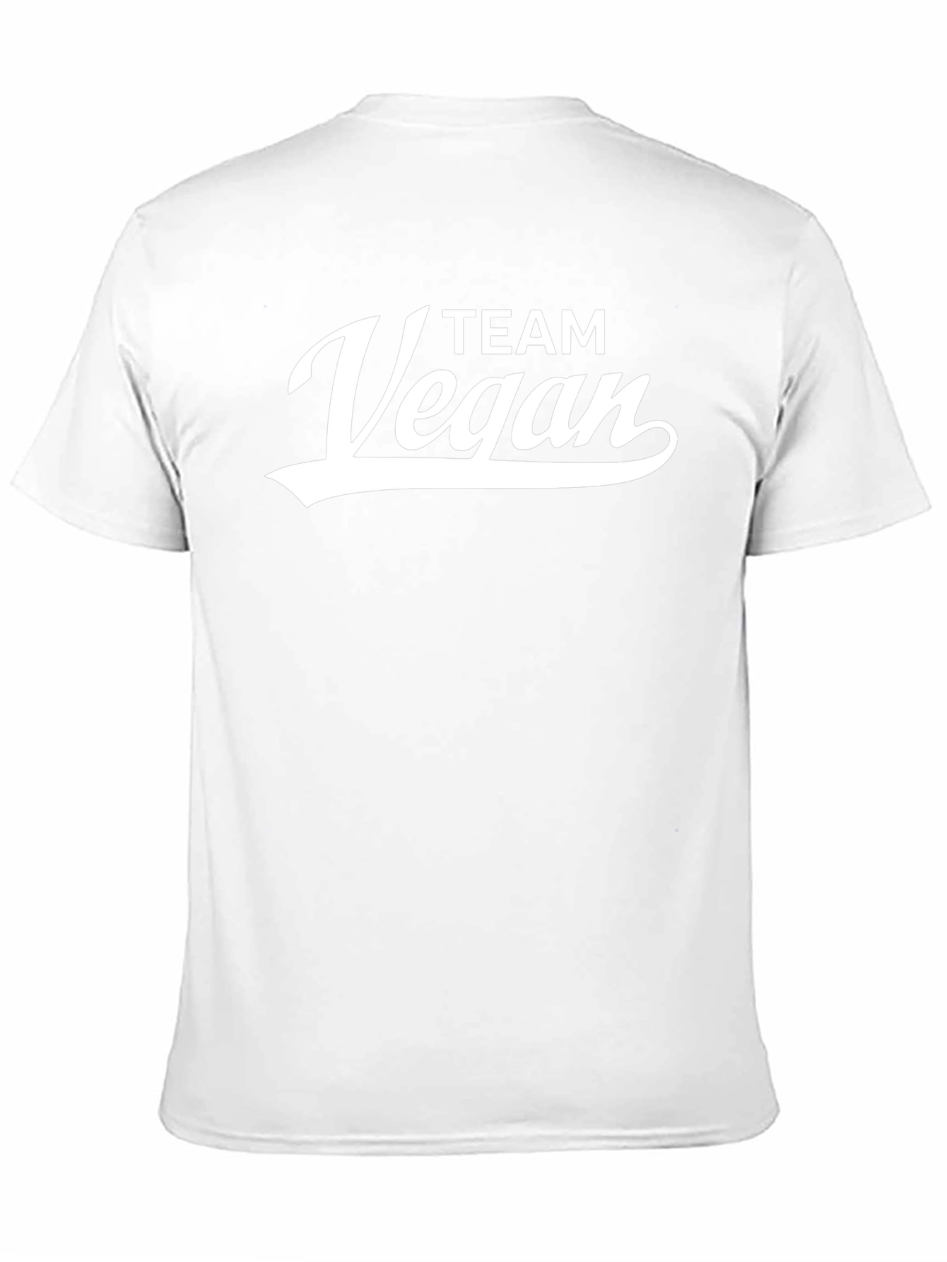 Team Vegan Black T-Shirt - Vegan Lifestyle Apparel