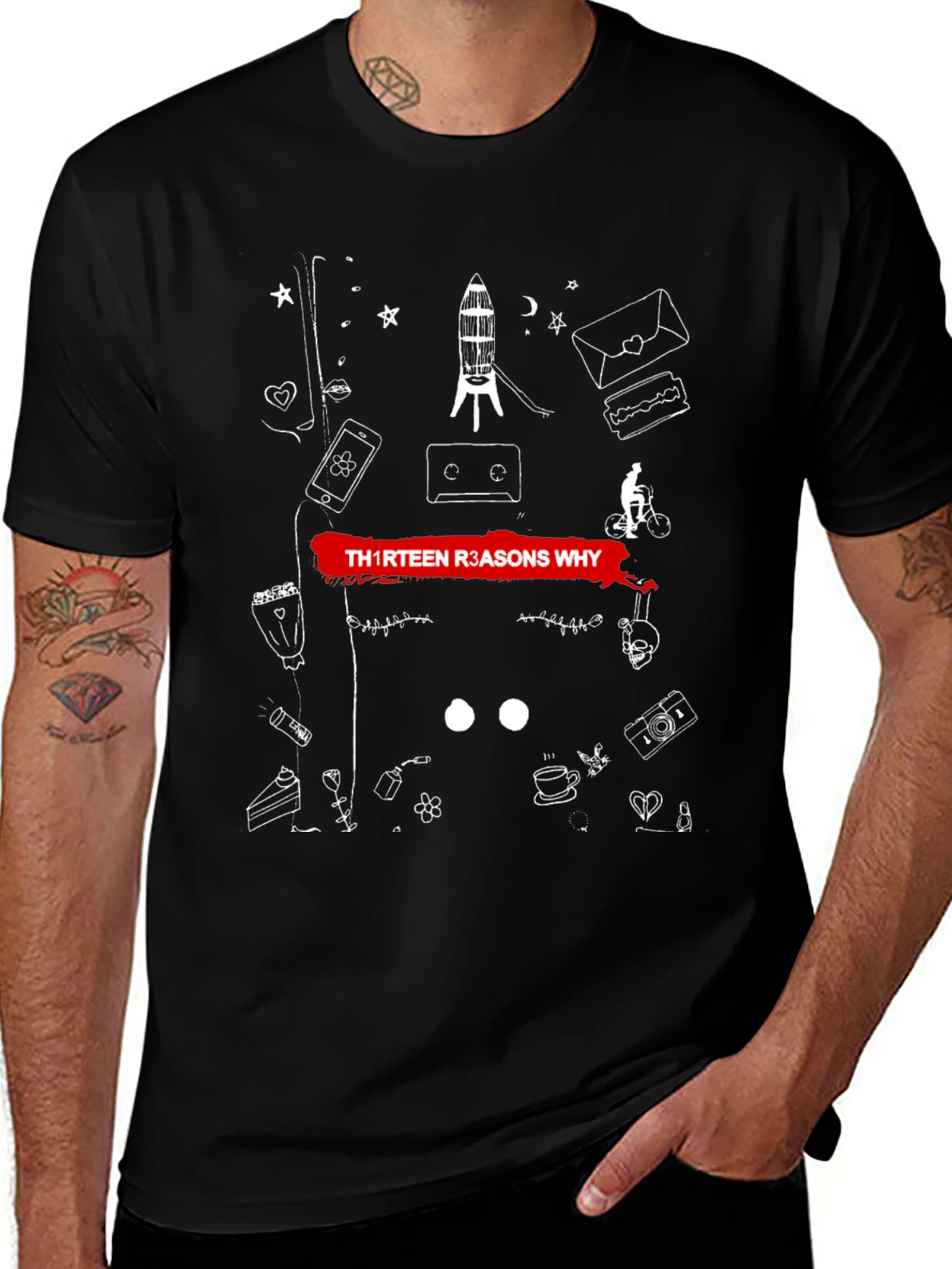 Thirteen Reasons Why Graphic Tee