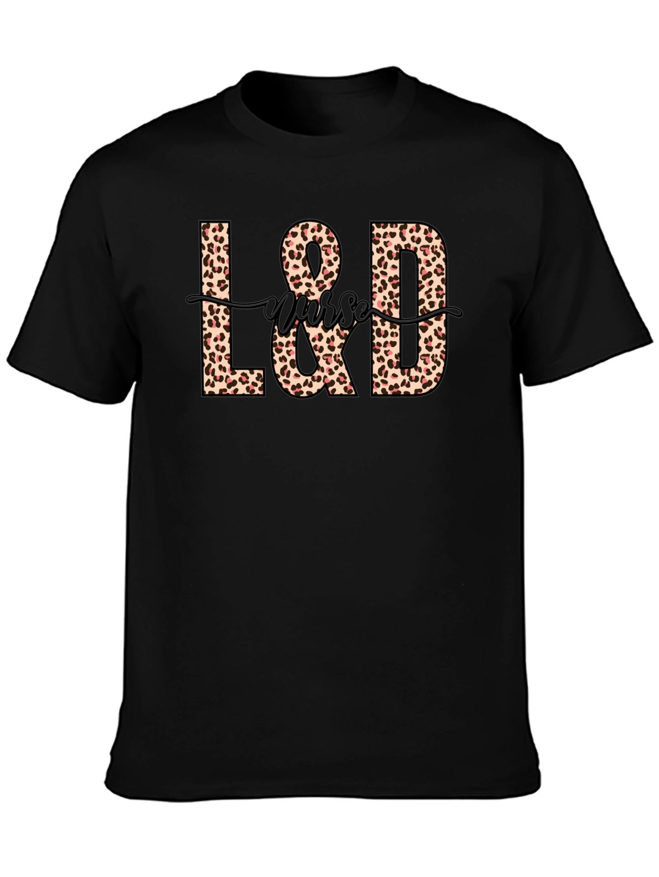 L&D Nurse Leopard Print T-Shirt