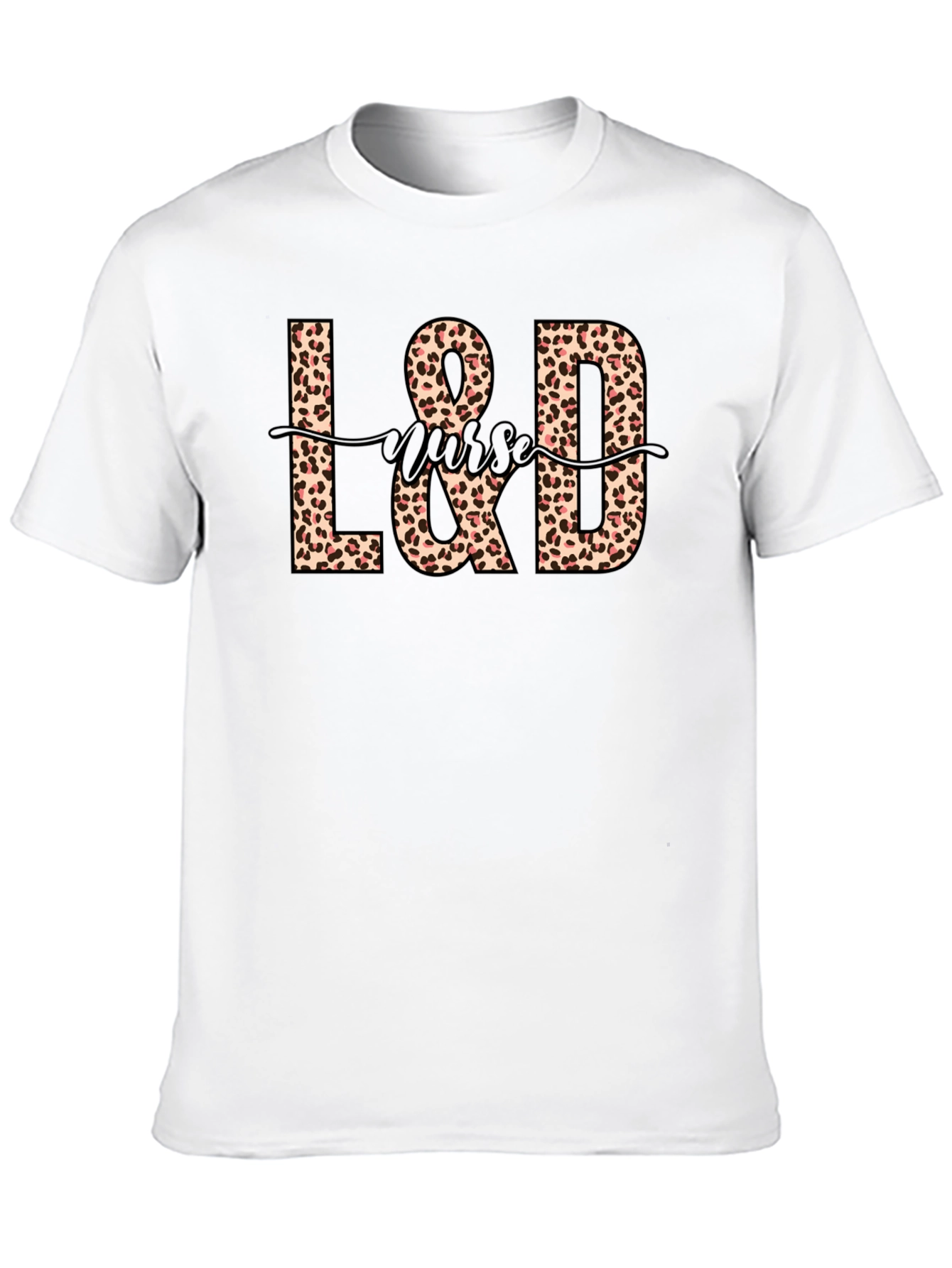 L&D Nurse Leopard Print T-Shirt