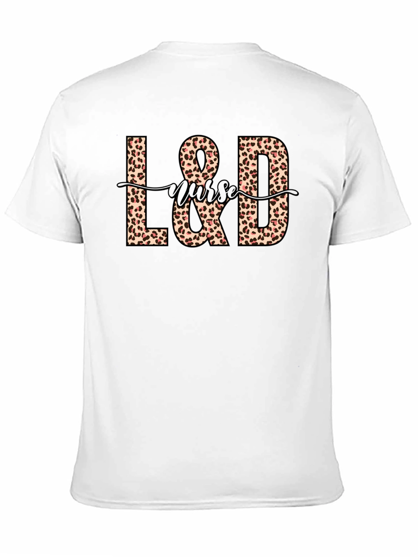 L&D Nurse Leopard Print T-Shirt