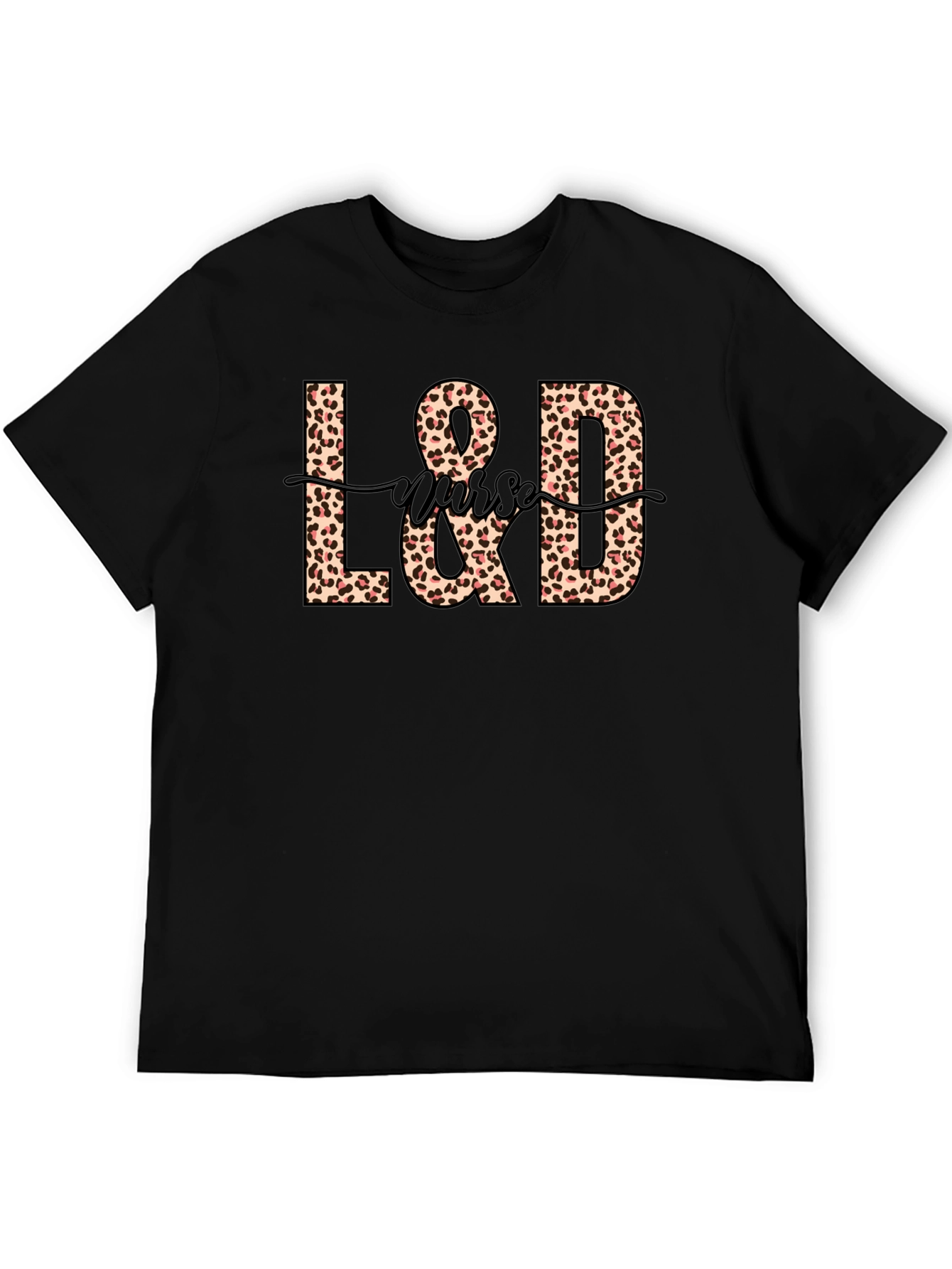 L&D Nurse Leopard Print T-Shirt