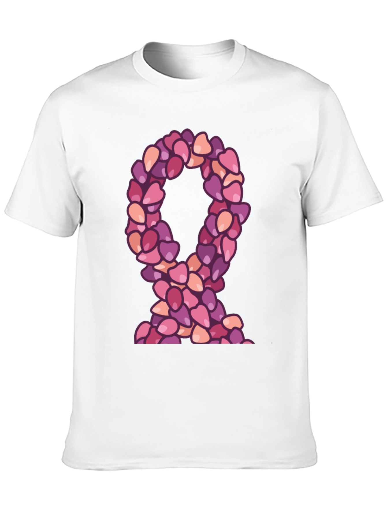 Ribbon Made of Hearts T-Shirt