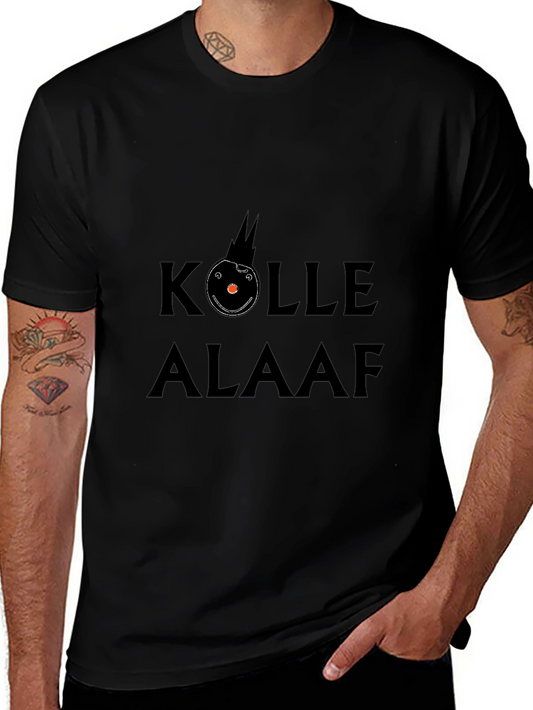 Kolle Alaaf Black Graphic T-Shirt
