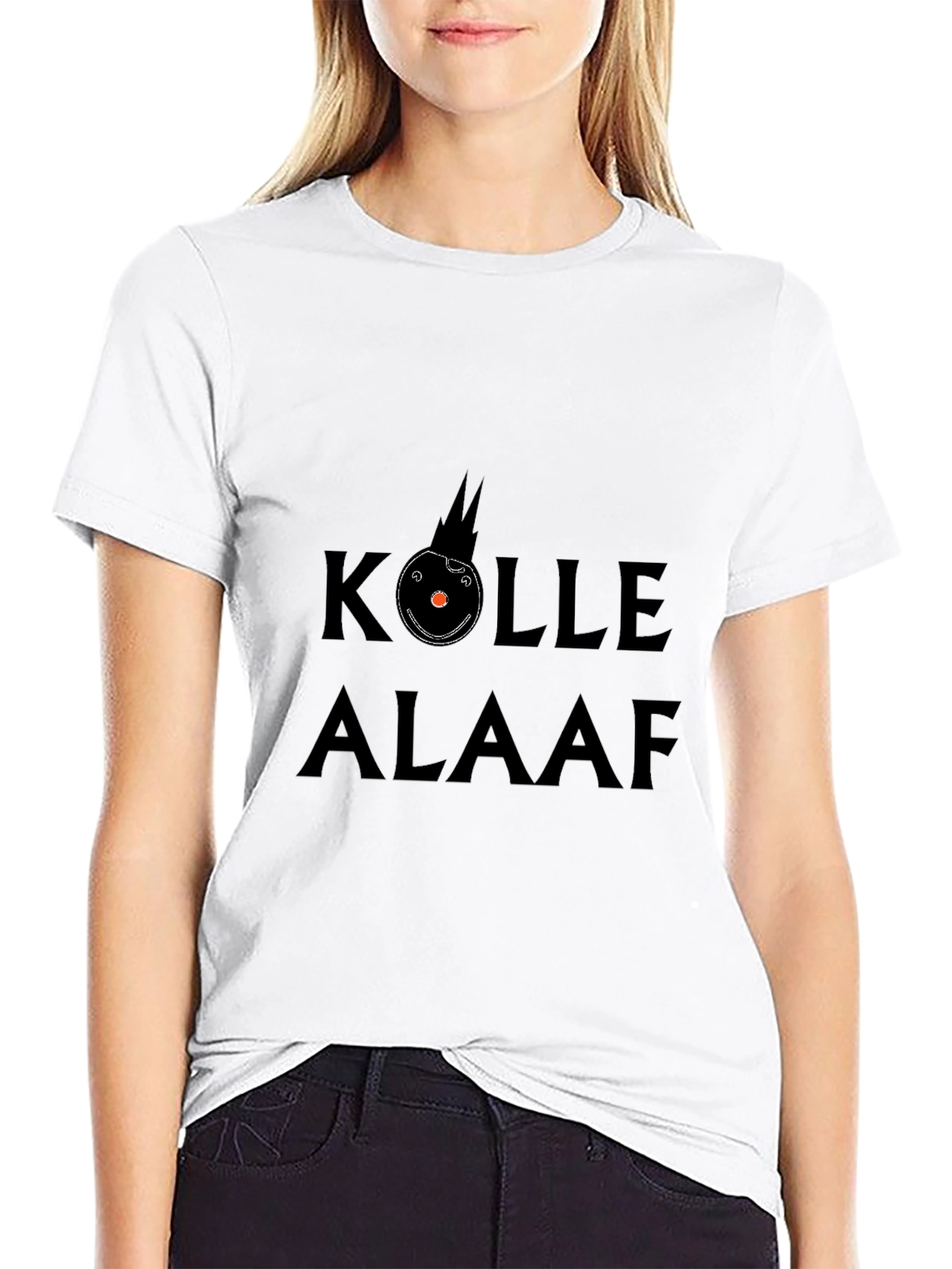 Kolle Alaaf Black Graphic T-Shirt