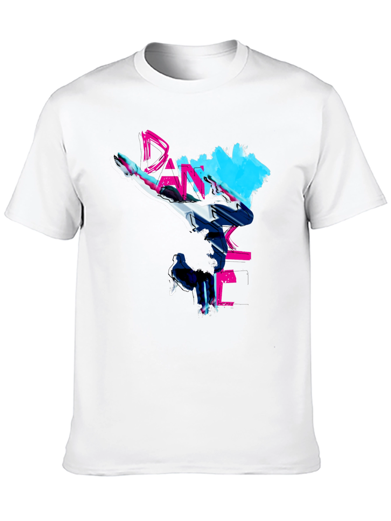 Dance Graphic Black T-Shirt