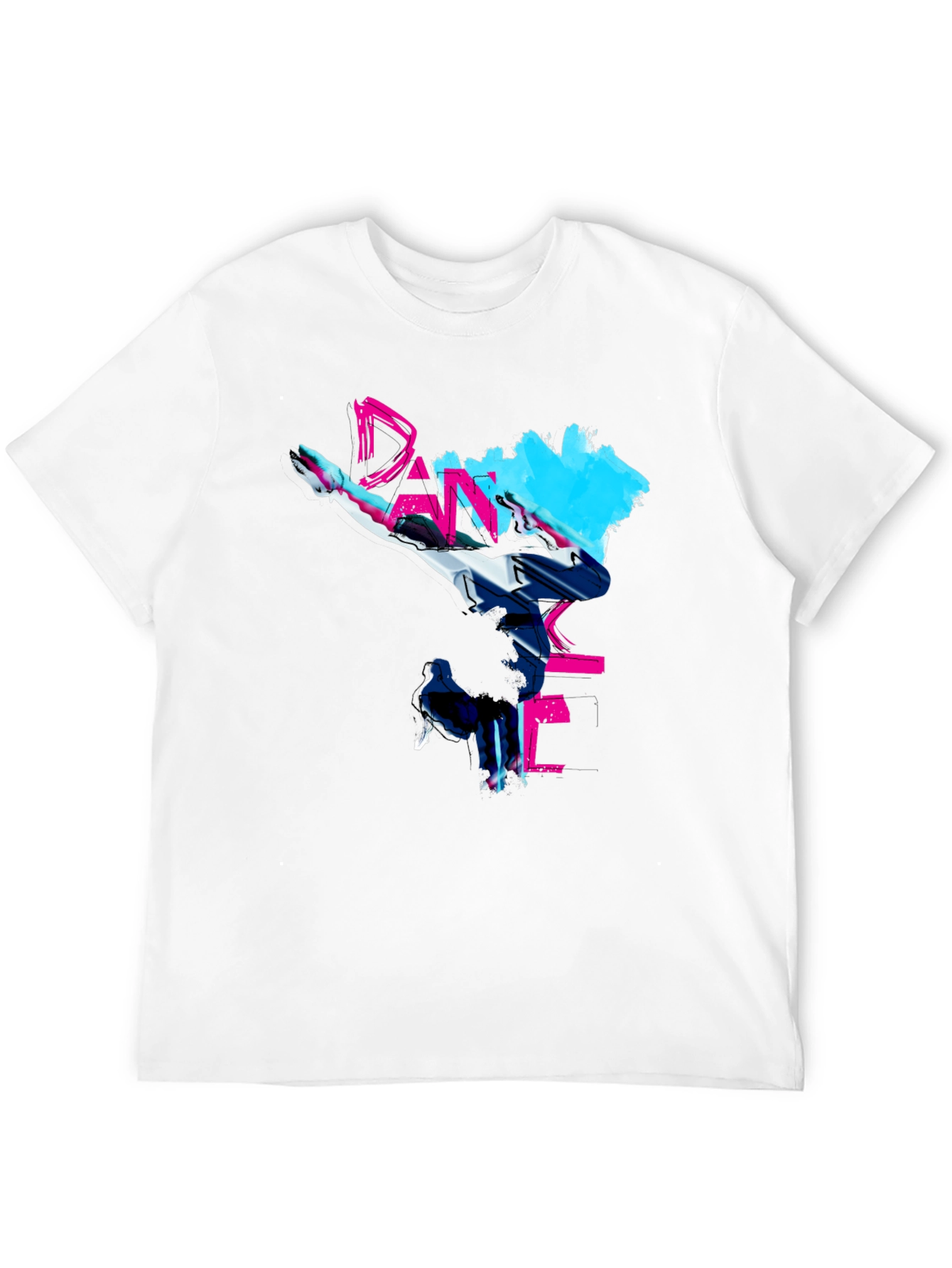 Dance Graphic Black T-Shirt