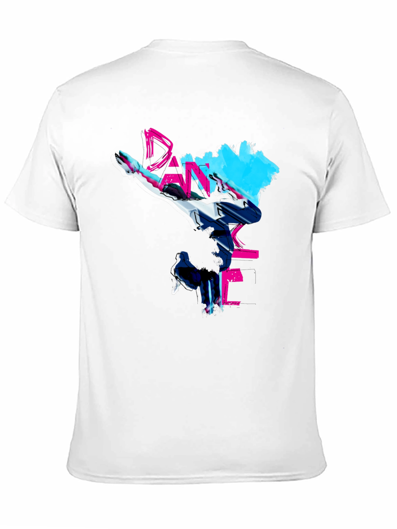 Dance Graphic Black T-Shirt
