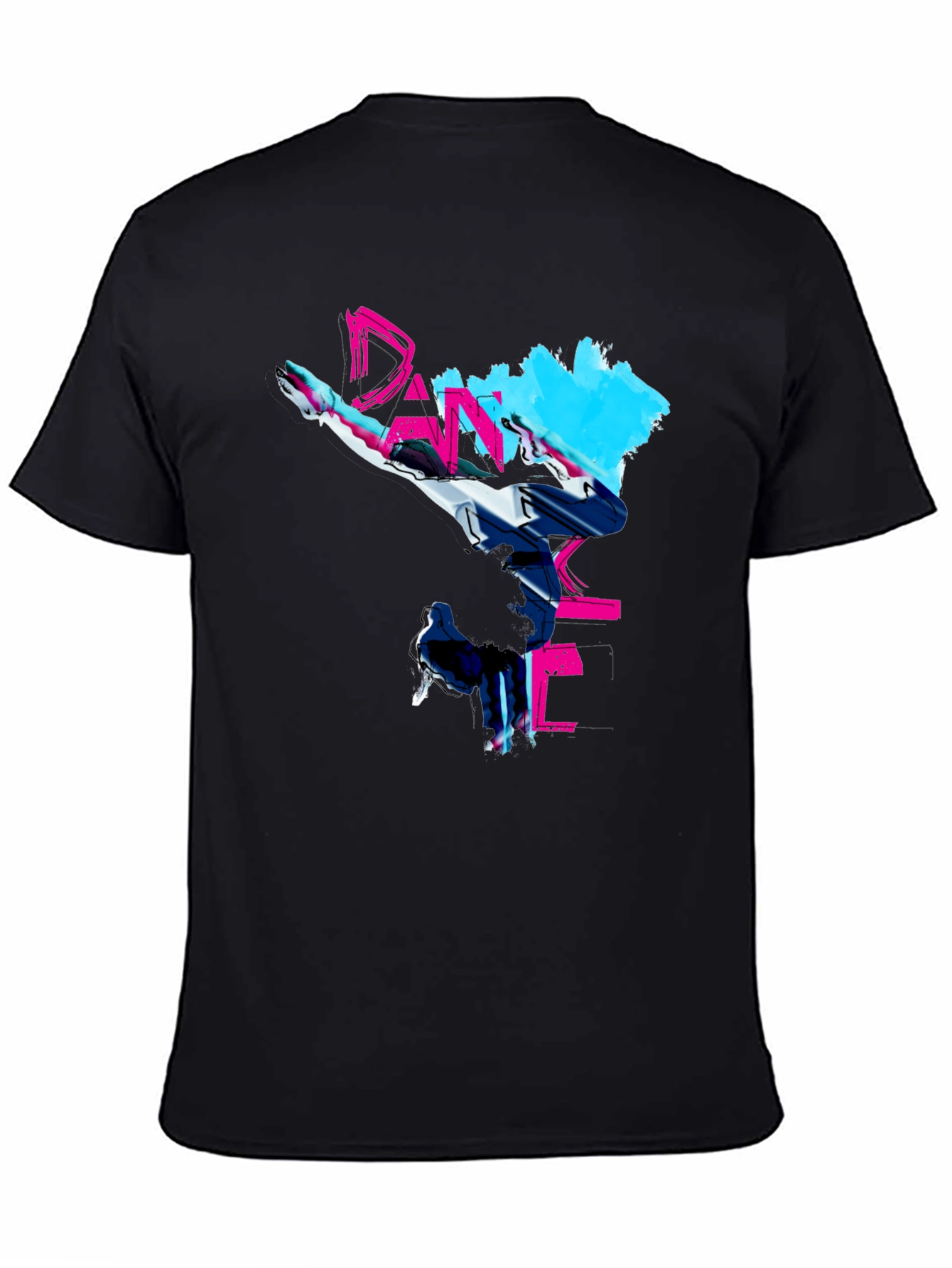 Dance Graphic Black T-Shirt