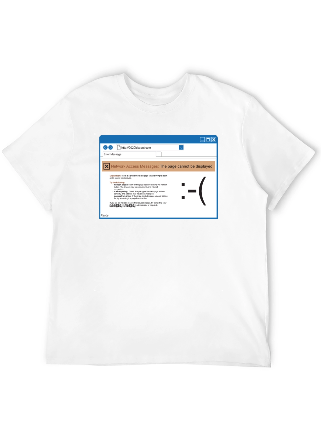 Funny Internet Error T-Shirt