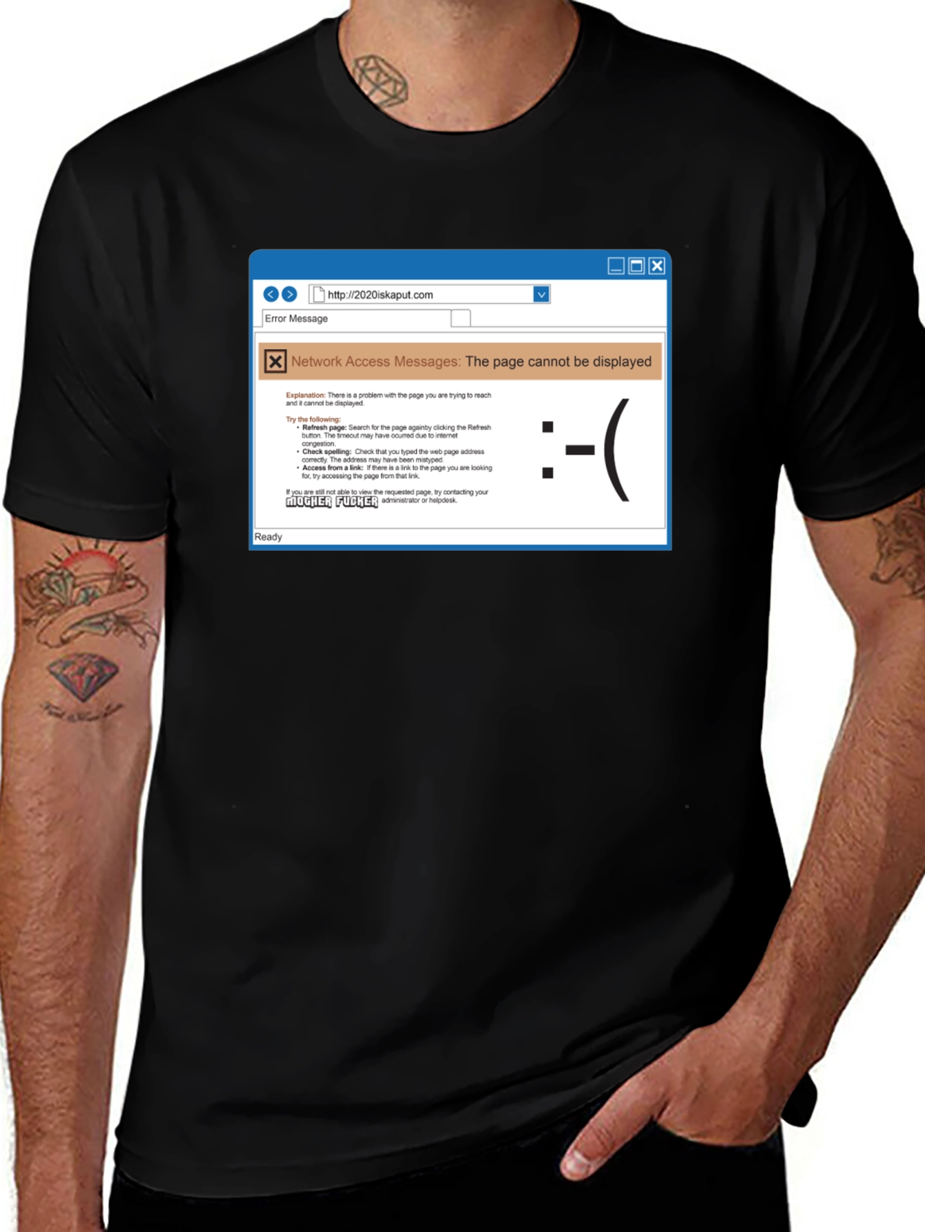 Funny Internet Error T-Shirt