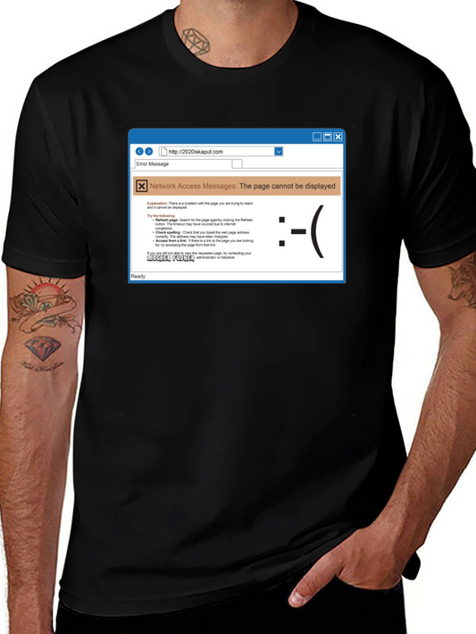 Funny Internet Error T-Shirt