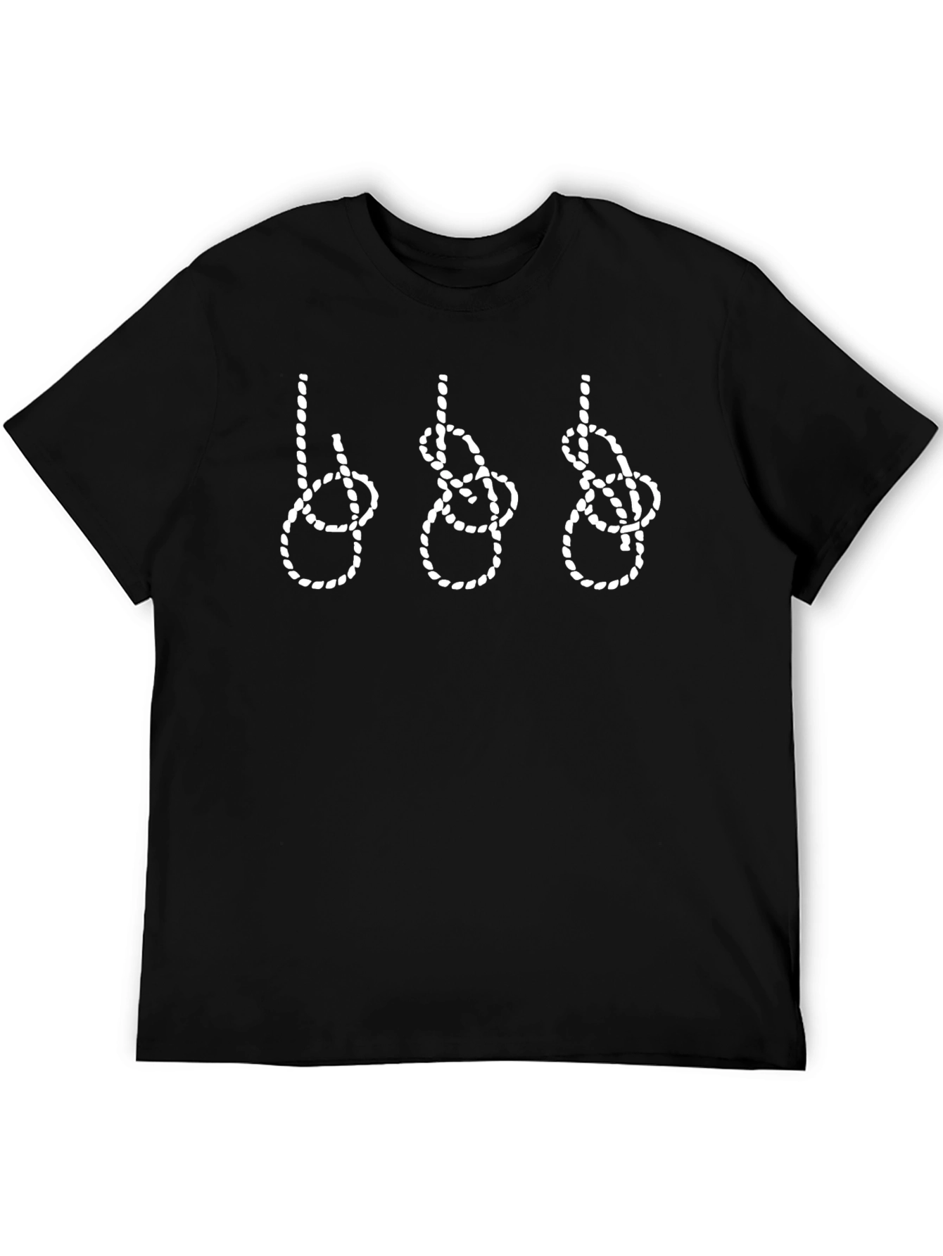Knots Graphic Tee - Unique Nautical Design