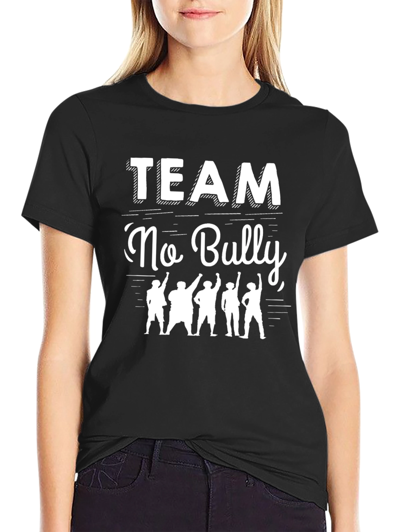 Team No Bully Graphic Tee - Anti-Bullying T-Shirt