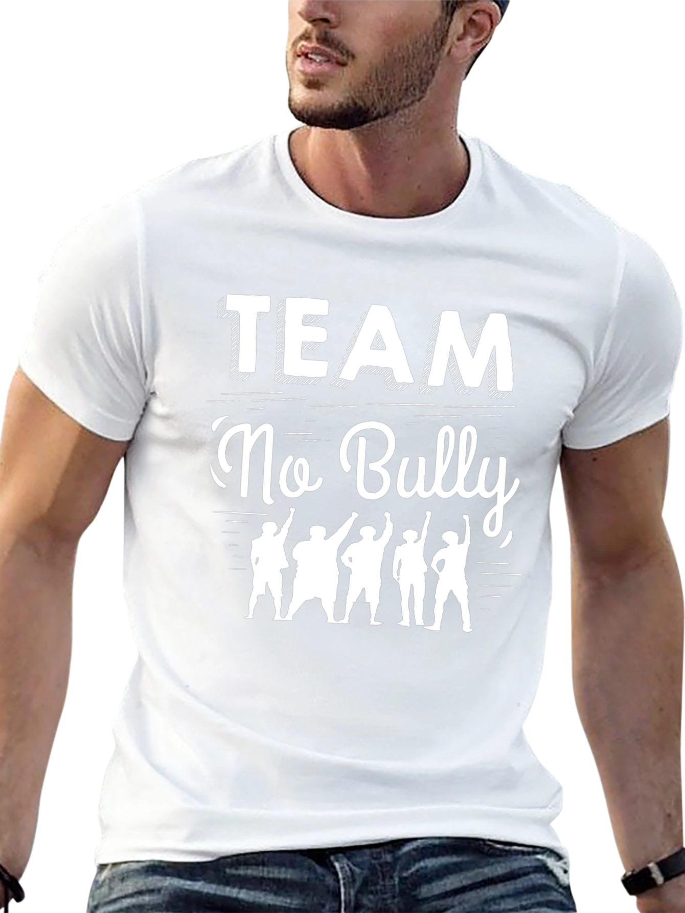 Team No Bully Graphic Tee - Anti-Bullying T-Shirt