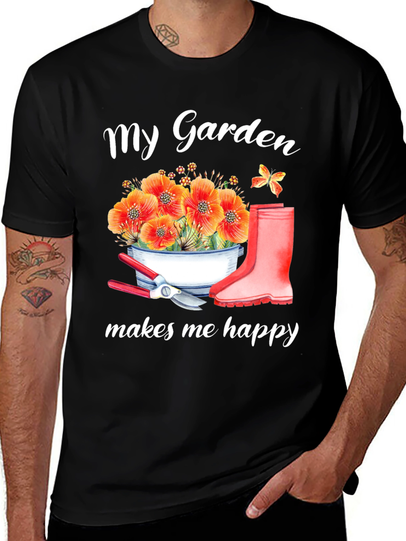 My Garden Makes Me Happy T-Shirt