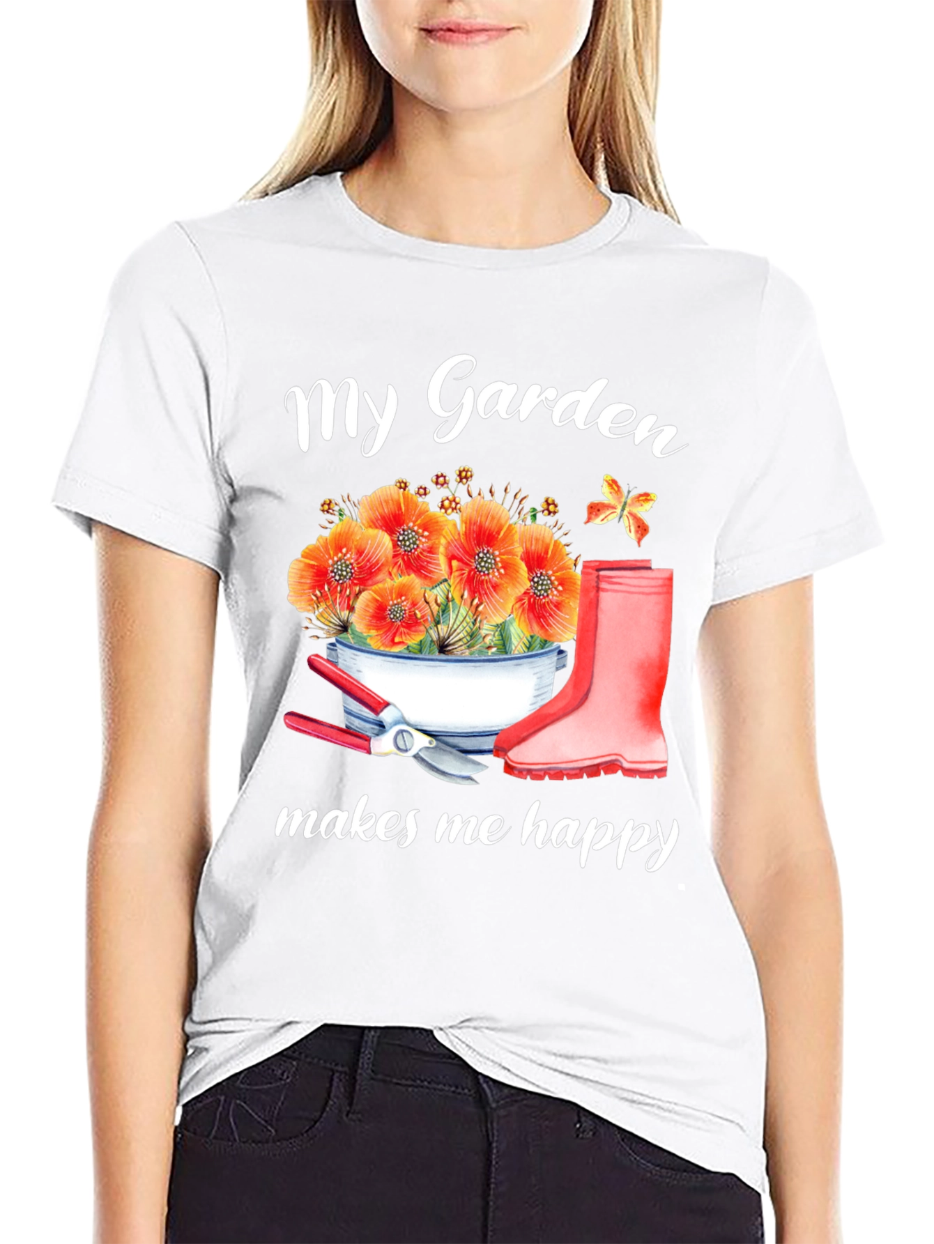 My Garden Makes Me Happy T-Shirt