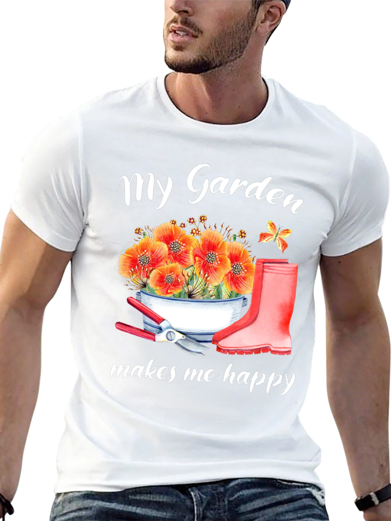My Garden Makes Me Happy T-Shirt