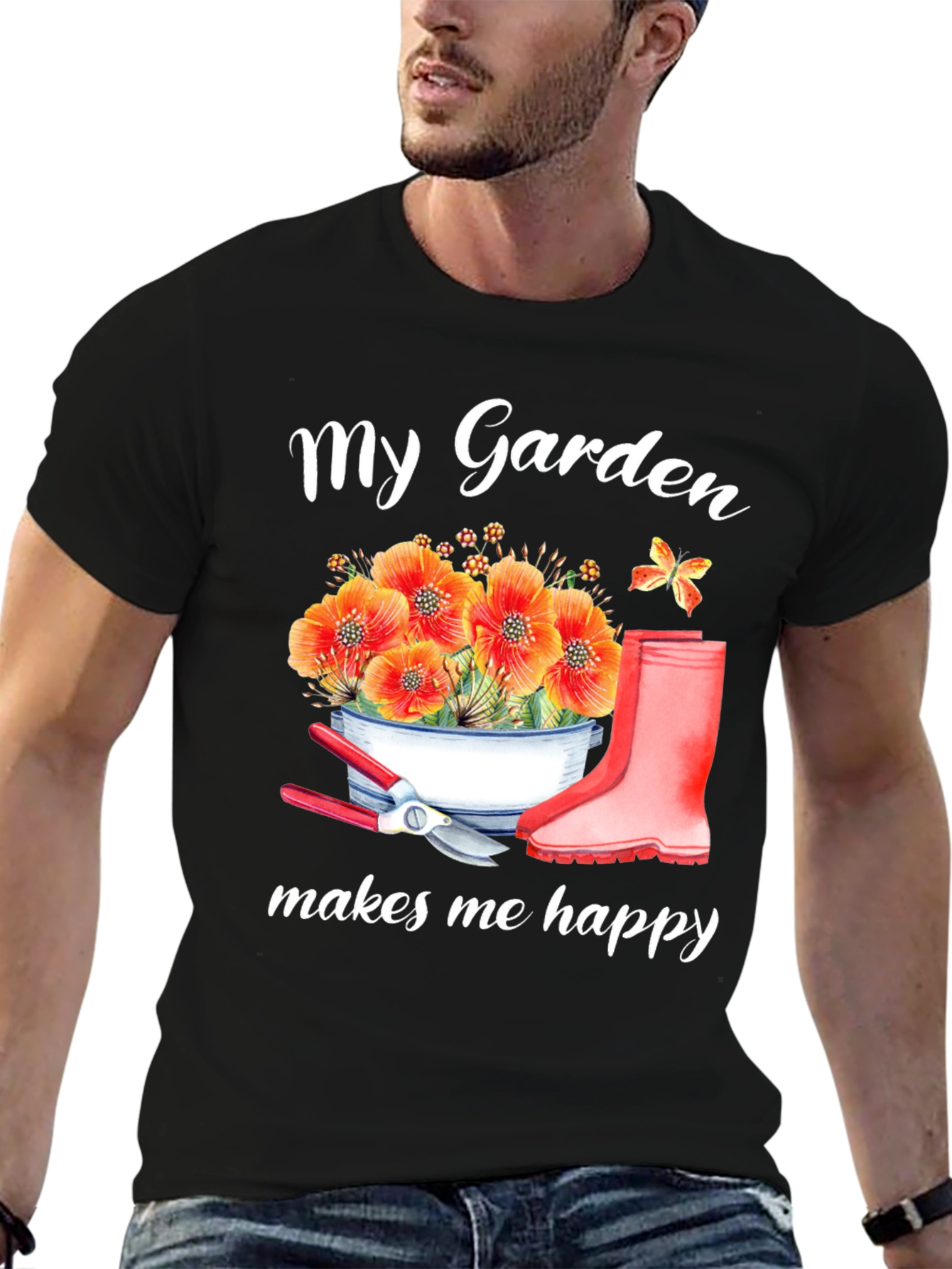 My Garden Makes Me Happy T-Shirt