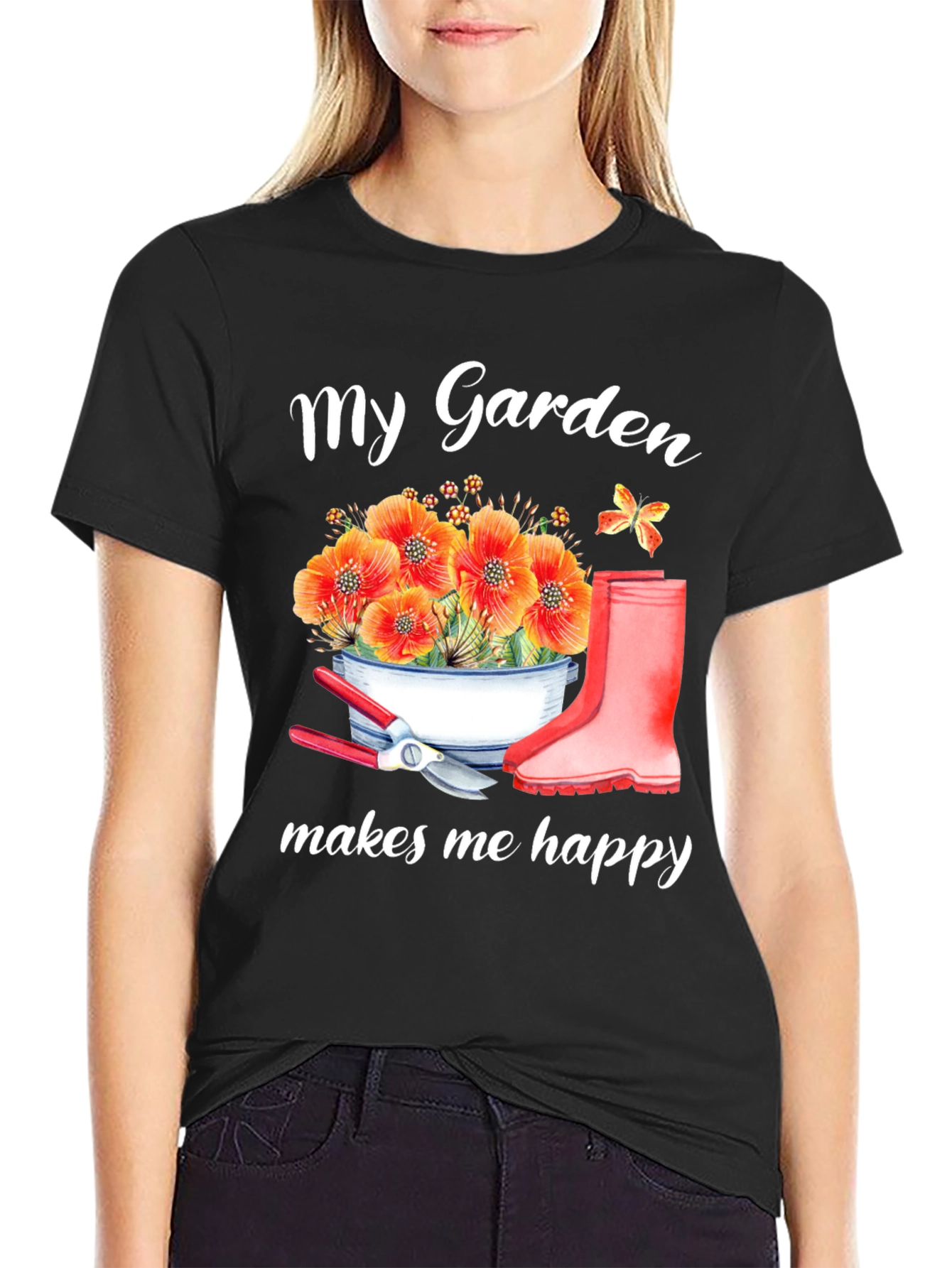 My Garden Makes Me Happy T-Shirt