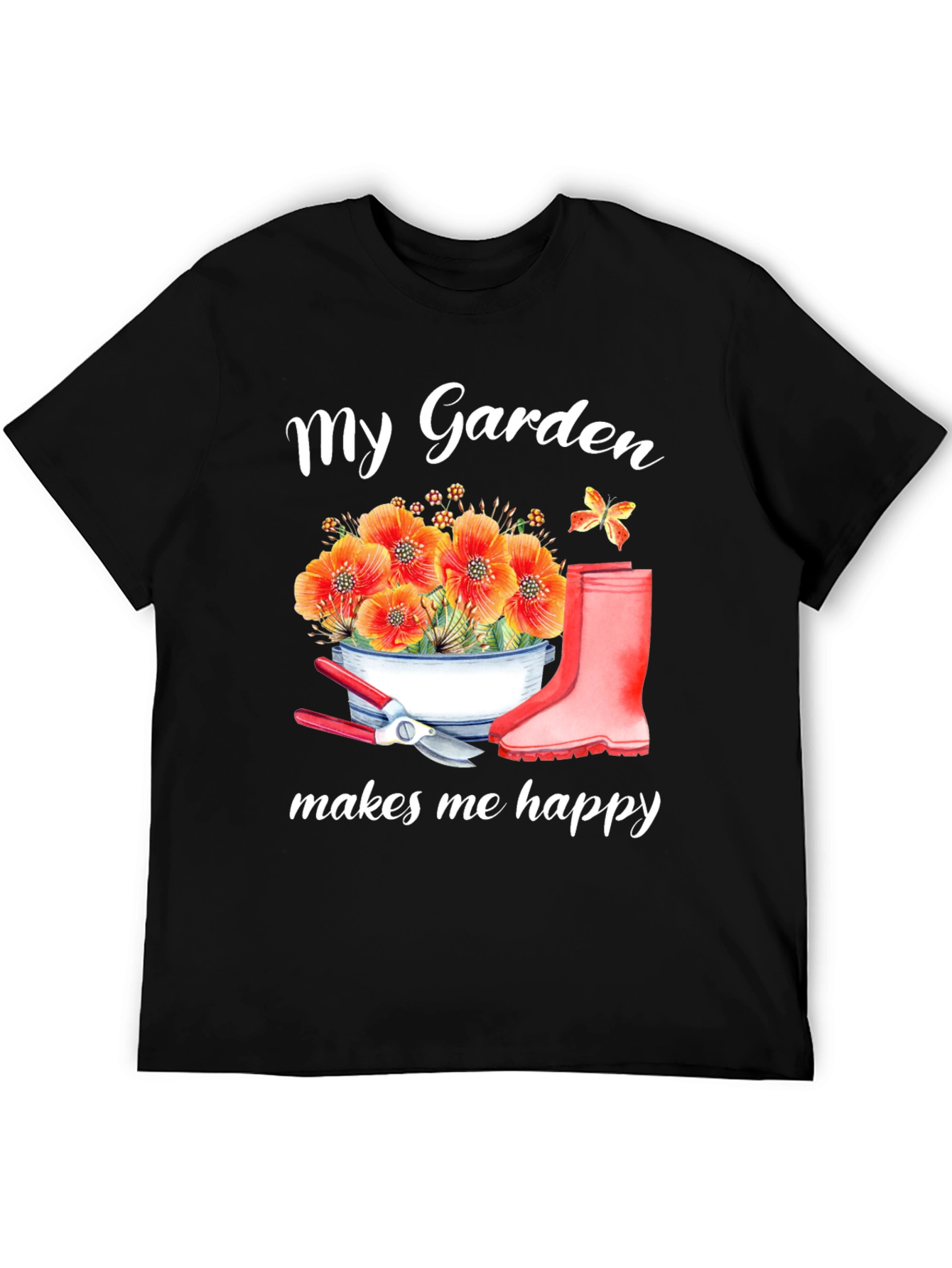 My Garden Makes Me Happy T-Shirt