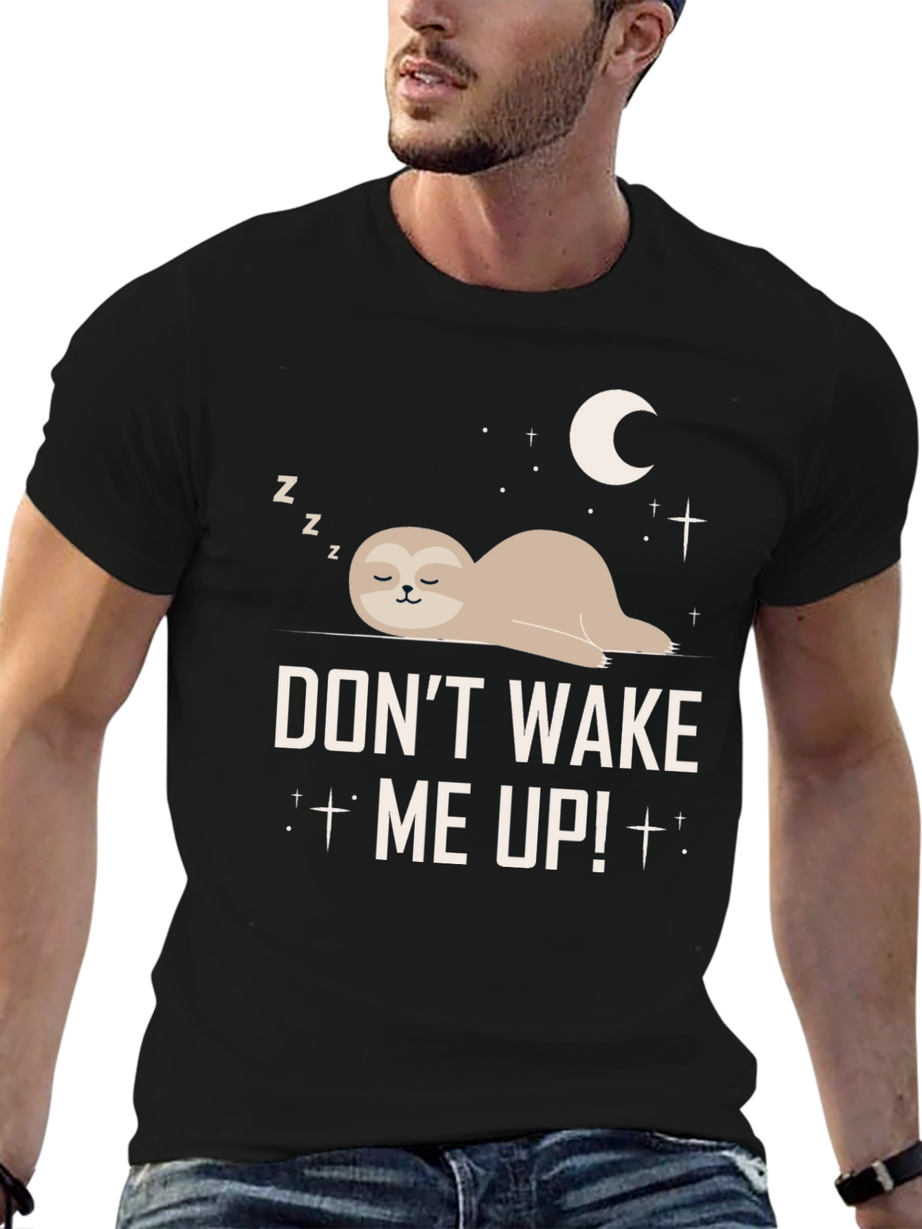 Dont Wake Me Up Sloth Graphic Tee